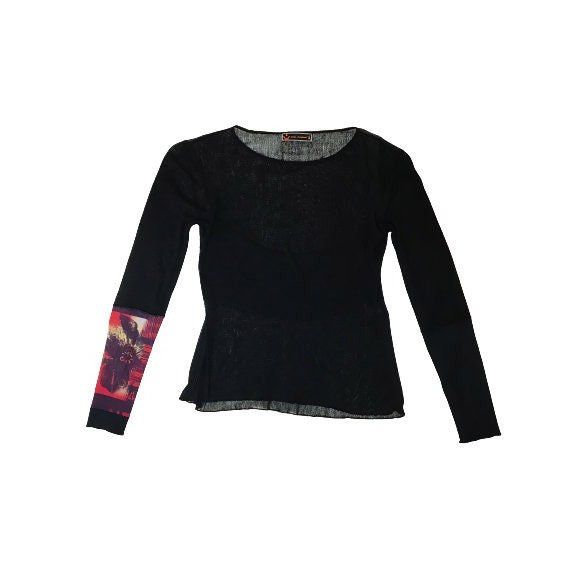 Cop Copine Cop Copine Mesh Top Floral Barcode Size ONE SIZE - 1 Thumbnail
