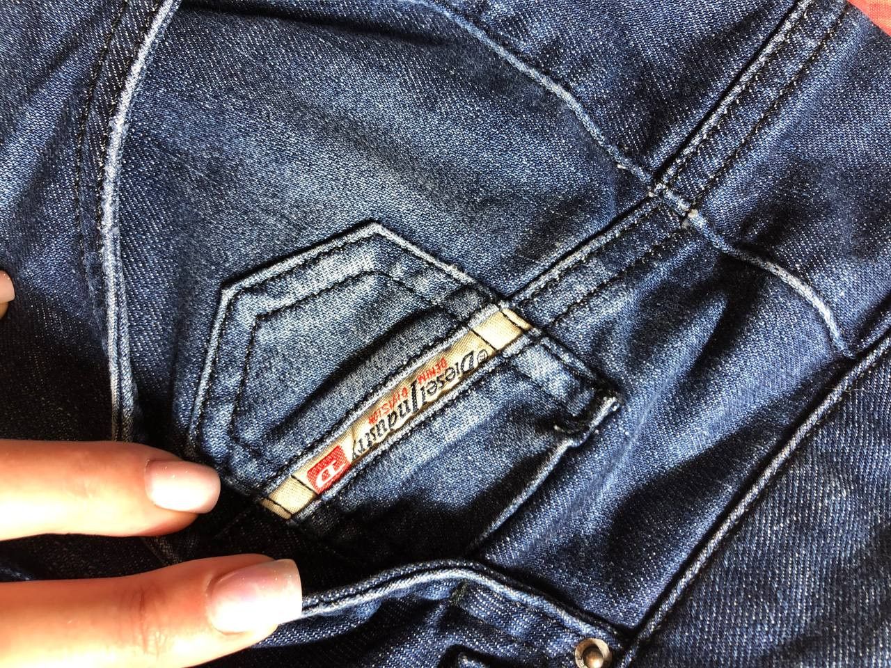 Diesel × Japanese Brand Crazy Crash Dirty Baggy Faded Jean Japan Avant Garde Style Size US 27 - 8 Thumbnail