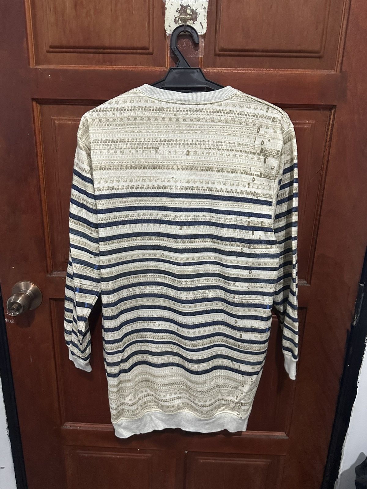 Jean Paul Gaultier Vintage Jean Paul Gaultier Measuring Overprint sweatshirt Size US S / EU 44-46 / 1 - 2 Thumbnail