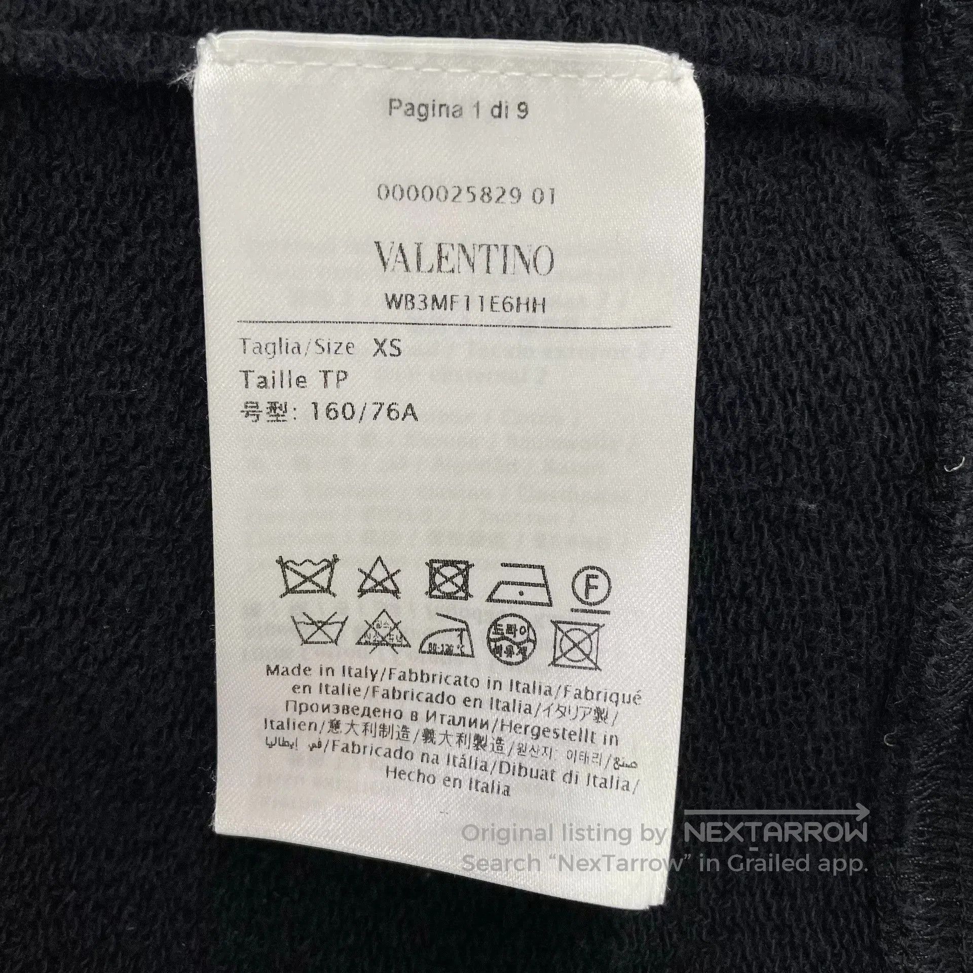 Valentino Valentino Black Sequin Embroidered Hoodie. Size XS / US 0-2 / IT 36-38 - 6 Thumbnail