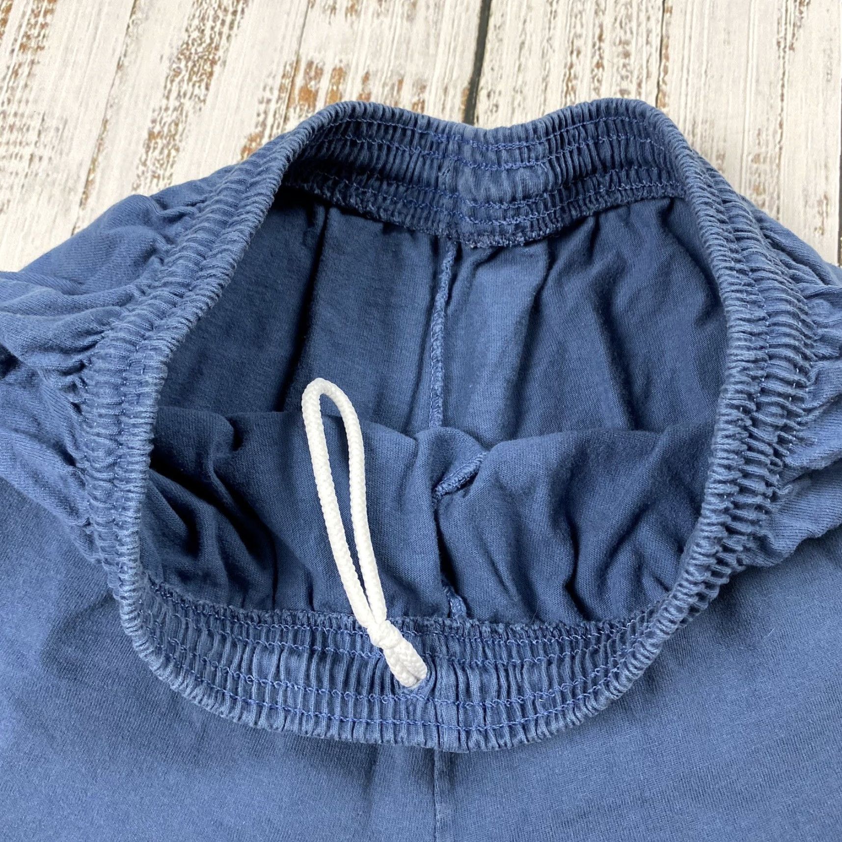 Vintage VINTAGE PLUMA ATHLETIC COTTON SHORTS XL BLUE HEAVYWEIGHT POCKETED MENS USA SPORTS Size US 36 / EU 52 - 3 Thumbnail