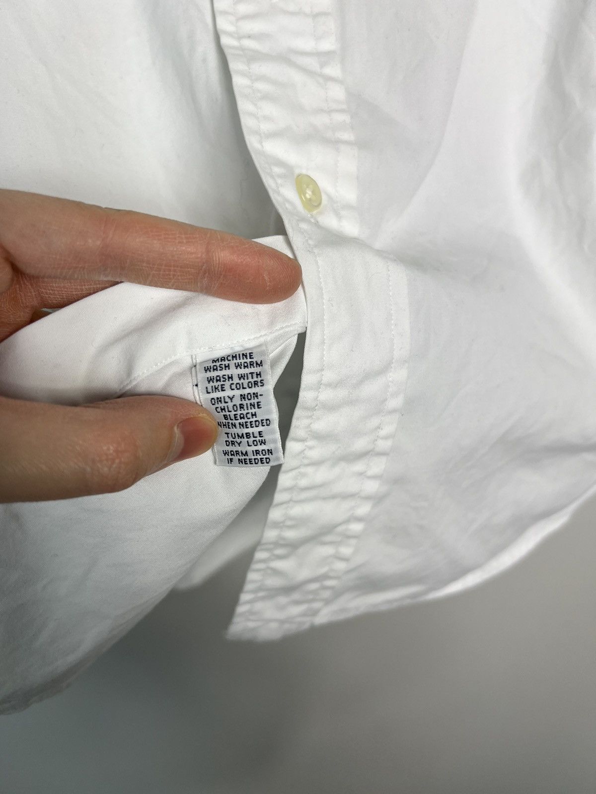 Polo Ralph Lauren × Ralph Lauren Shirt Polo Ralph Lauren white custom fit Size US L / EU 52-54 / 3 - 5 Thumbnail