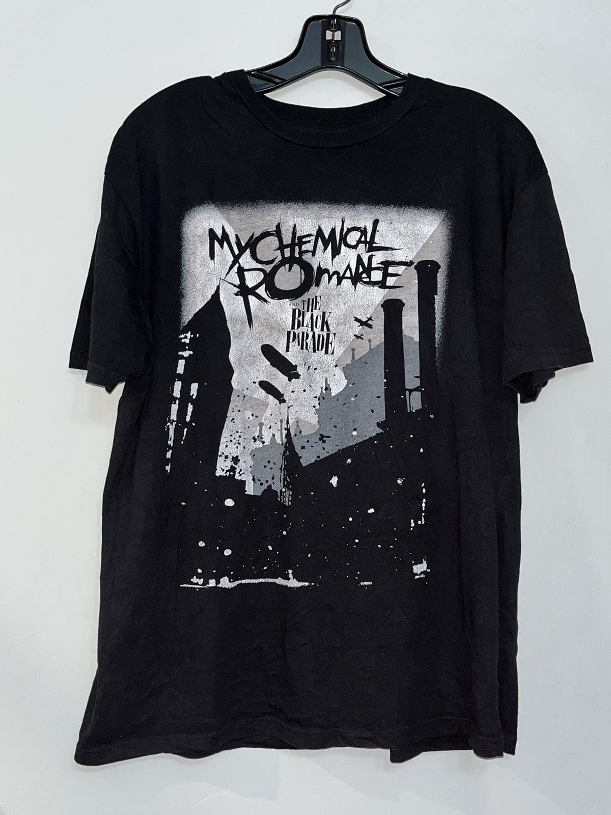 Band Tees × Vintage Crazy Y2K Rock Punk Faded ERD Grunge Cyber Goth MCR Band Tee Size US M / EU 48-50 / 2 - 1 Thumbnail
