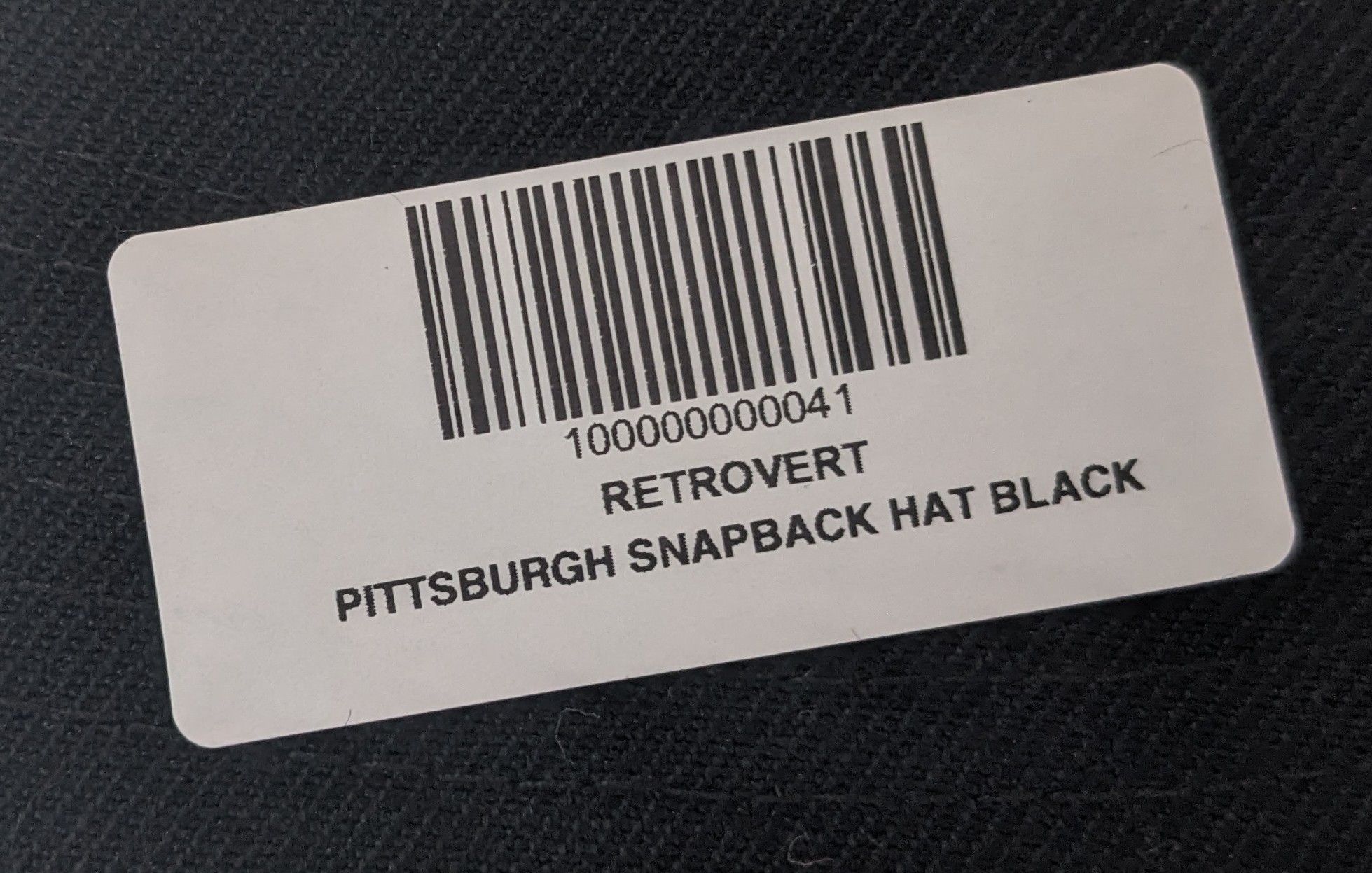RETROVERT Retrovert Pittsburgh Pirates Snap Back Hat - "Steel City" Size ONE SIZE - 5 Thumbnail