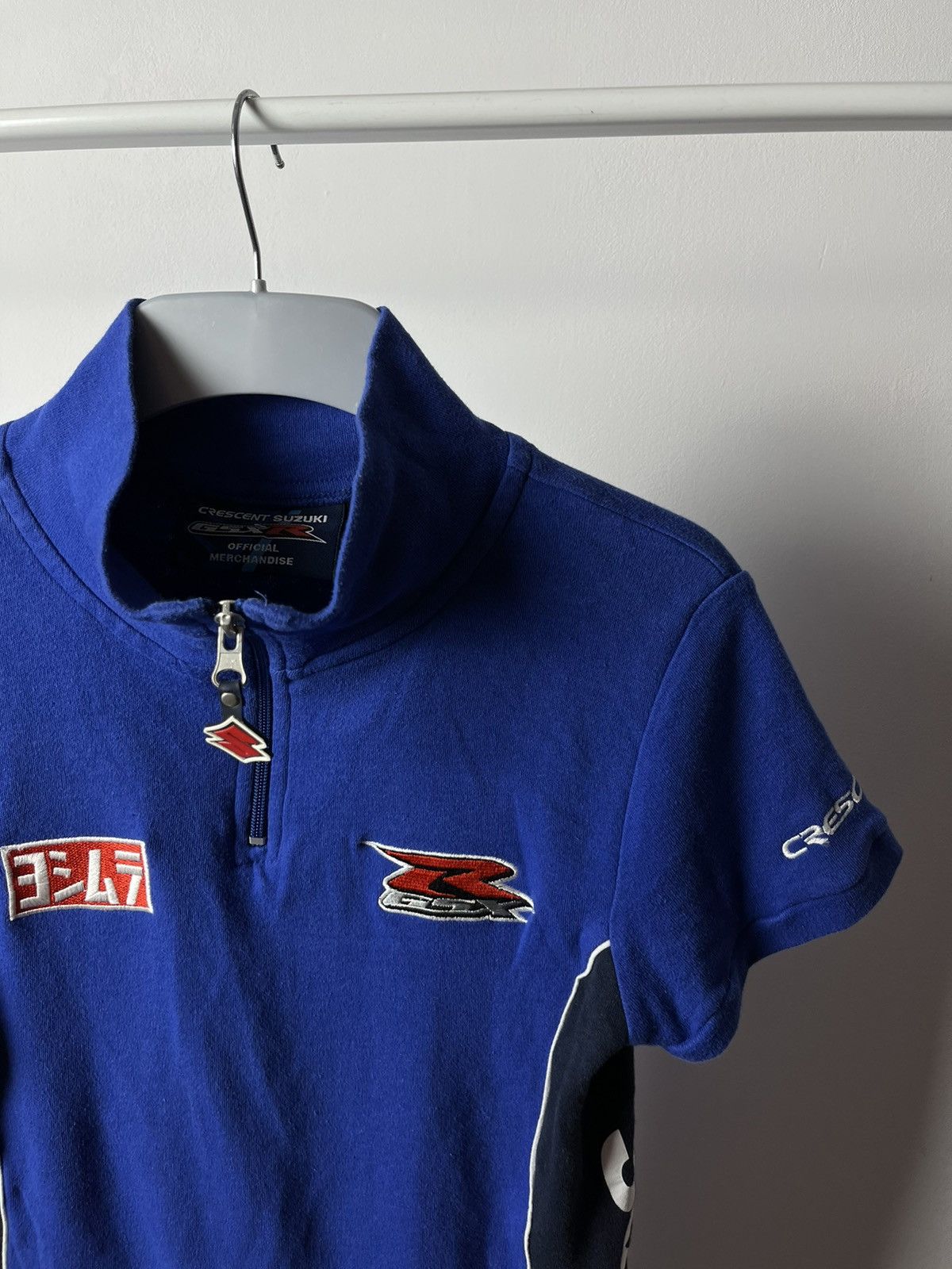 Vintage Vintage Suzuki GSX R Racing cotton Jersey T Shirt Size US M / EU 48-50 / 2 - 2 Thumbnail