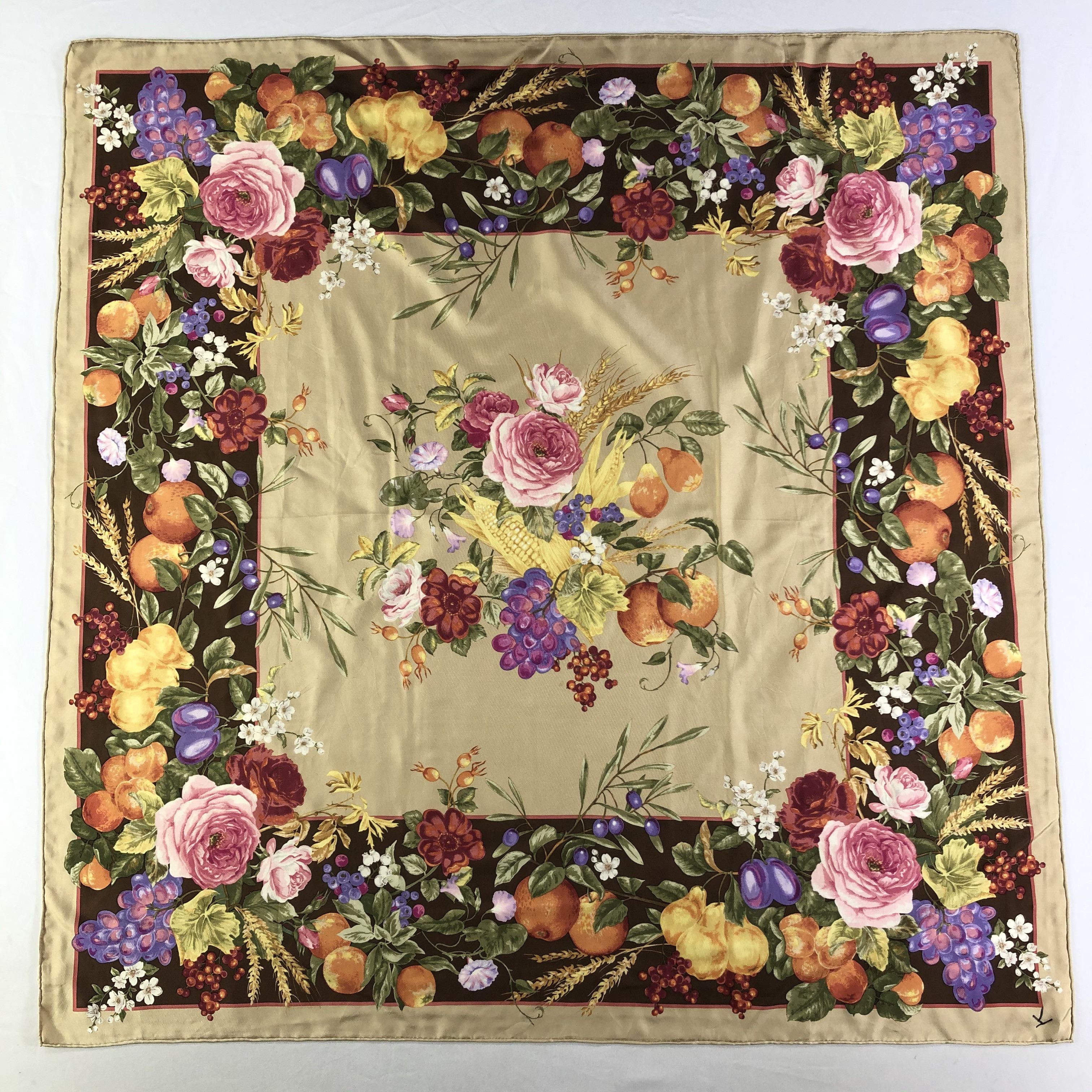 Vintage Vintage Silk Scarf Size ONE SIZE - 2 Thumbnail