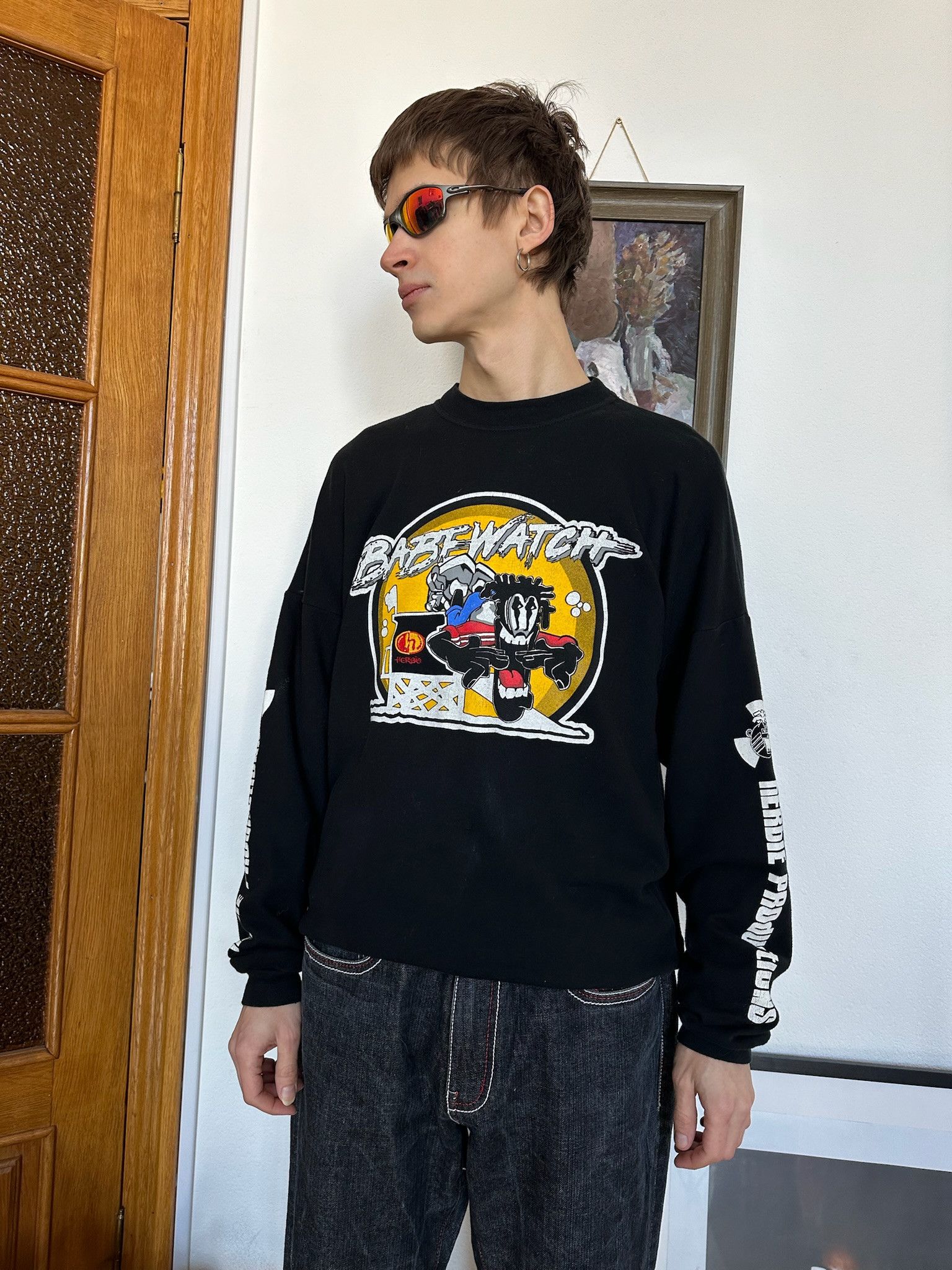 Thunderdome Vintage Rave tShirt Hardcore style techno rap tee oldschool Size US L / EU 52-54 / 3 - 6 Thumbnail