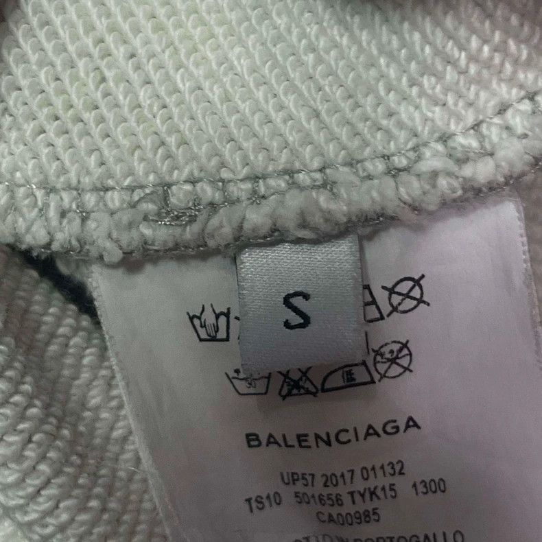 Balenciaga Balenciaga Colored city hooded sweater hoodie gray Size US S / EU 44-46 / 1 - 4 Thumbnail