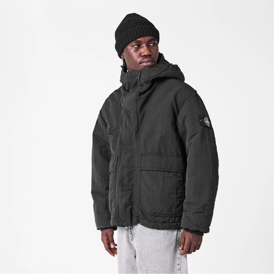 Stone Island o1g2r1mq0526 Technical Weather Protection Winter Parka Black Size US M / EU 48-50 / 2 - 3 Thumbnail