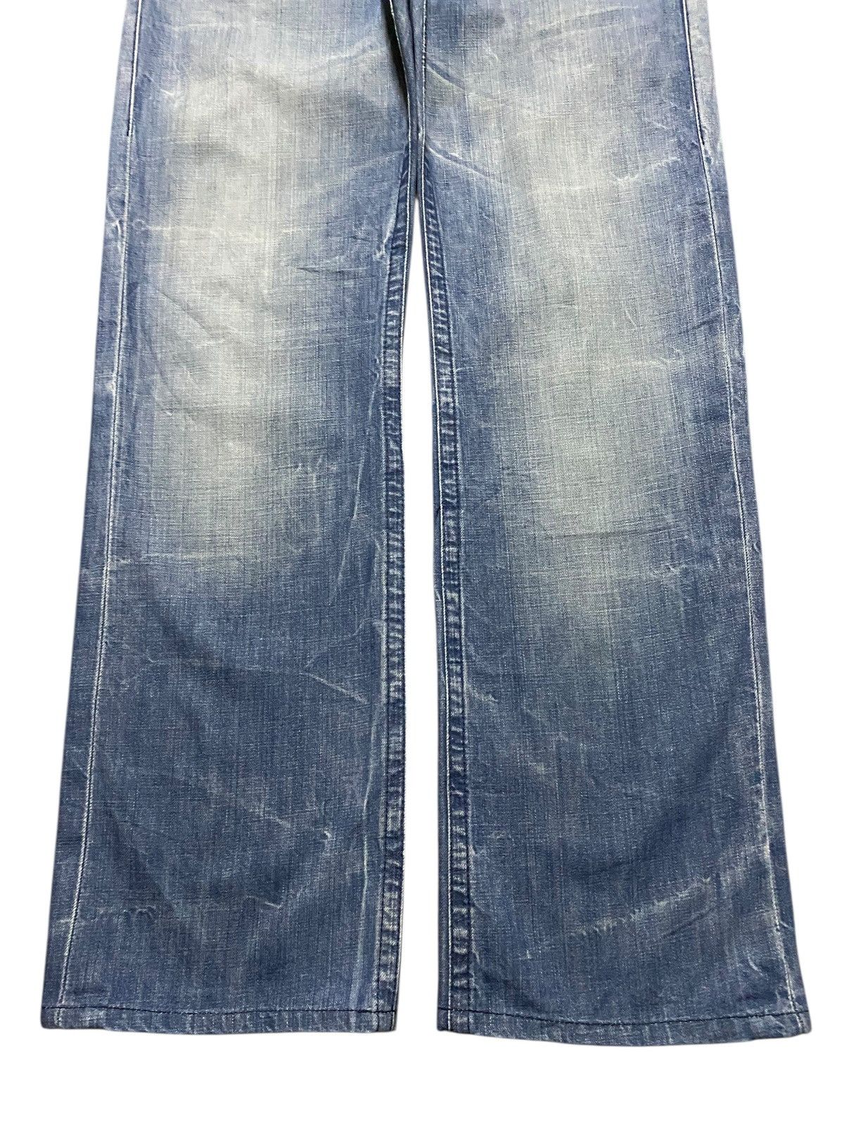 If Six Was Nine Streetwear Y2K Energy Faded Wash Seditionary Loose Jeans Size US 30 / EU 46 - 5 Thumbnail