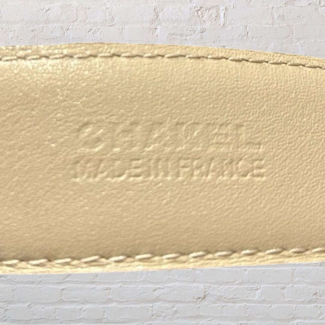Chanel CHANEL CC Leather Belt Size ONE SIZE - 7 Thumbnail