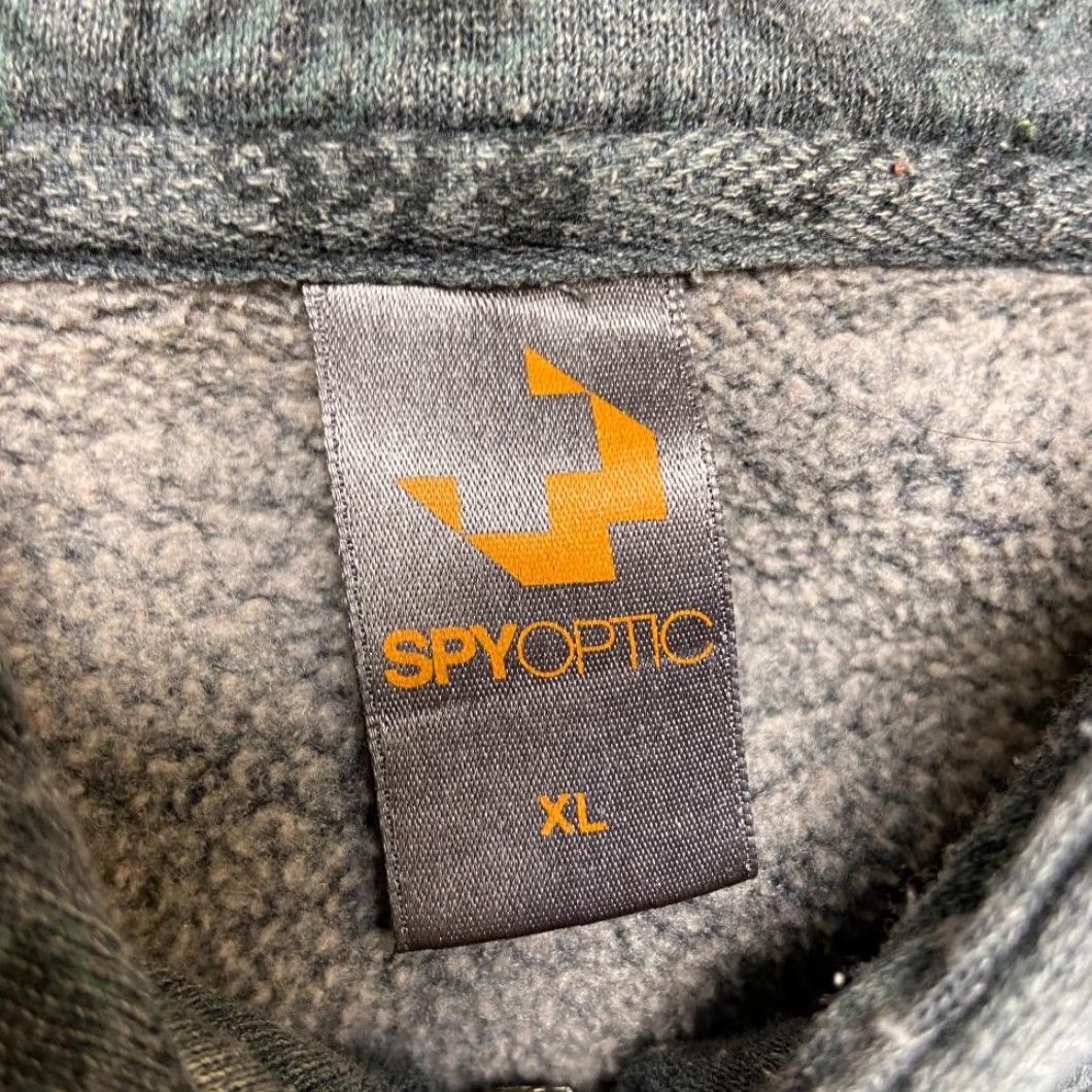 Vintage VINTAGE Spy Optic Hoodie Mens XL Heather Gray Fleece Lined Outdoor Full Zip Size US XL / EU 56 / 4 - 7 Thumbnail