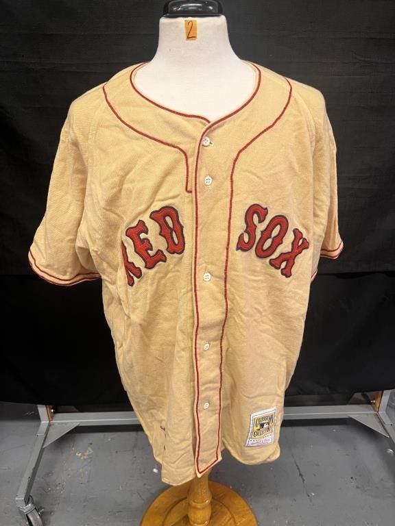 Mitchell & Ness Mitchell & Ness Yastrzemski #8 MLB Red Sox Jersey-USA-Wool Size US XL / EU 56 / 4 - 1 Thumbnail