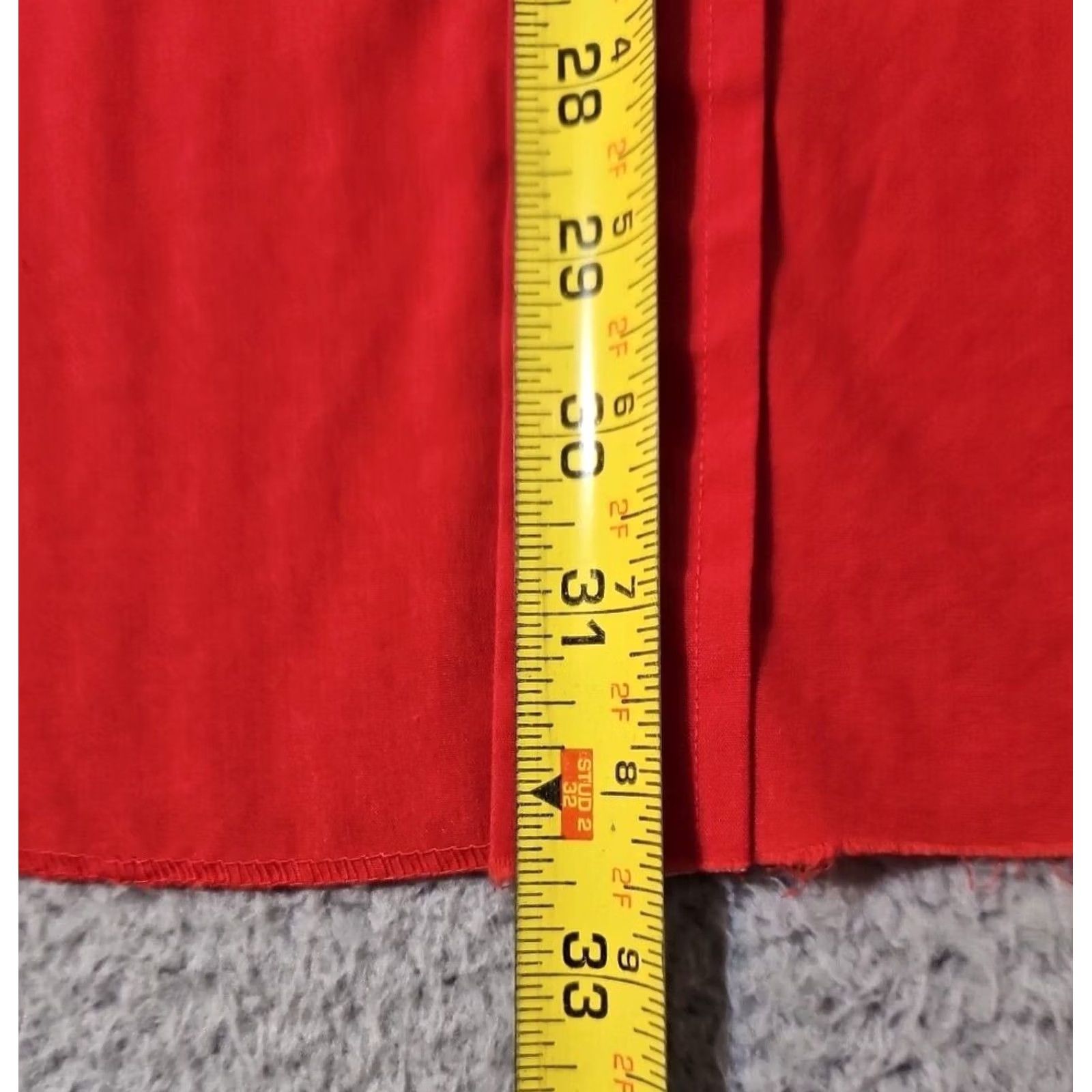 Vintage Vintage H Bar C Red Pearl Snap Western Shirt - Size 17-35 Size US XL / EU 56 / 4 - 4 Thumbnail