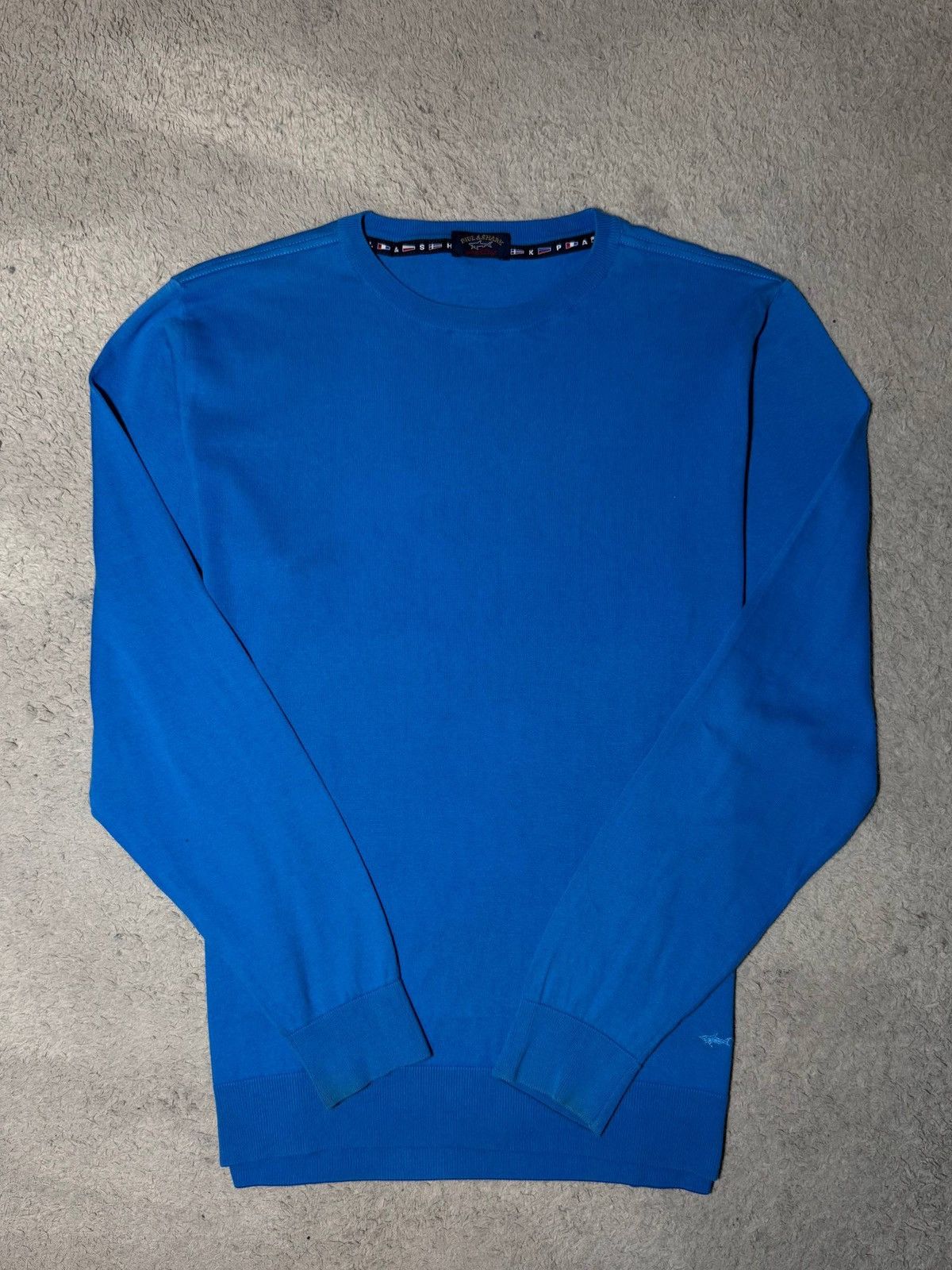 Paul & Shark Men's premium blue sweater Paul & Shark, size L Size US L / EU 52-54 / 3 - 5 Thumbnail