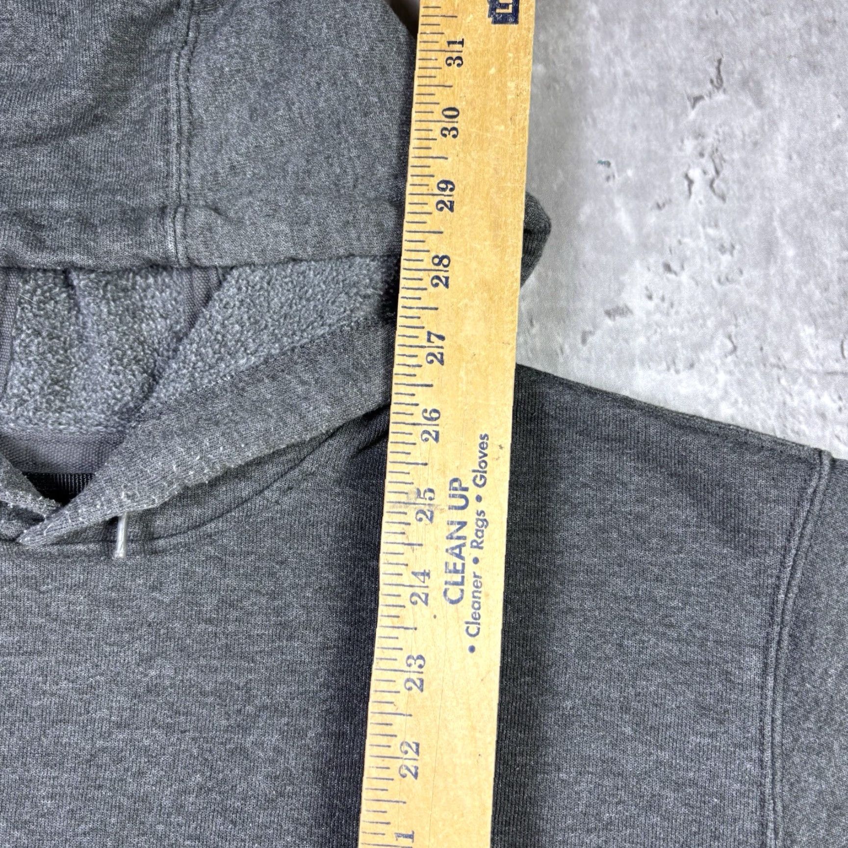 Carhartt Carhartt Mens Hoodie Small Dark Gray Spellout Sleeve Loose Fit Pullover Workwear Size US S / EU 44-46 / 1 - 4 Thumbnail