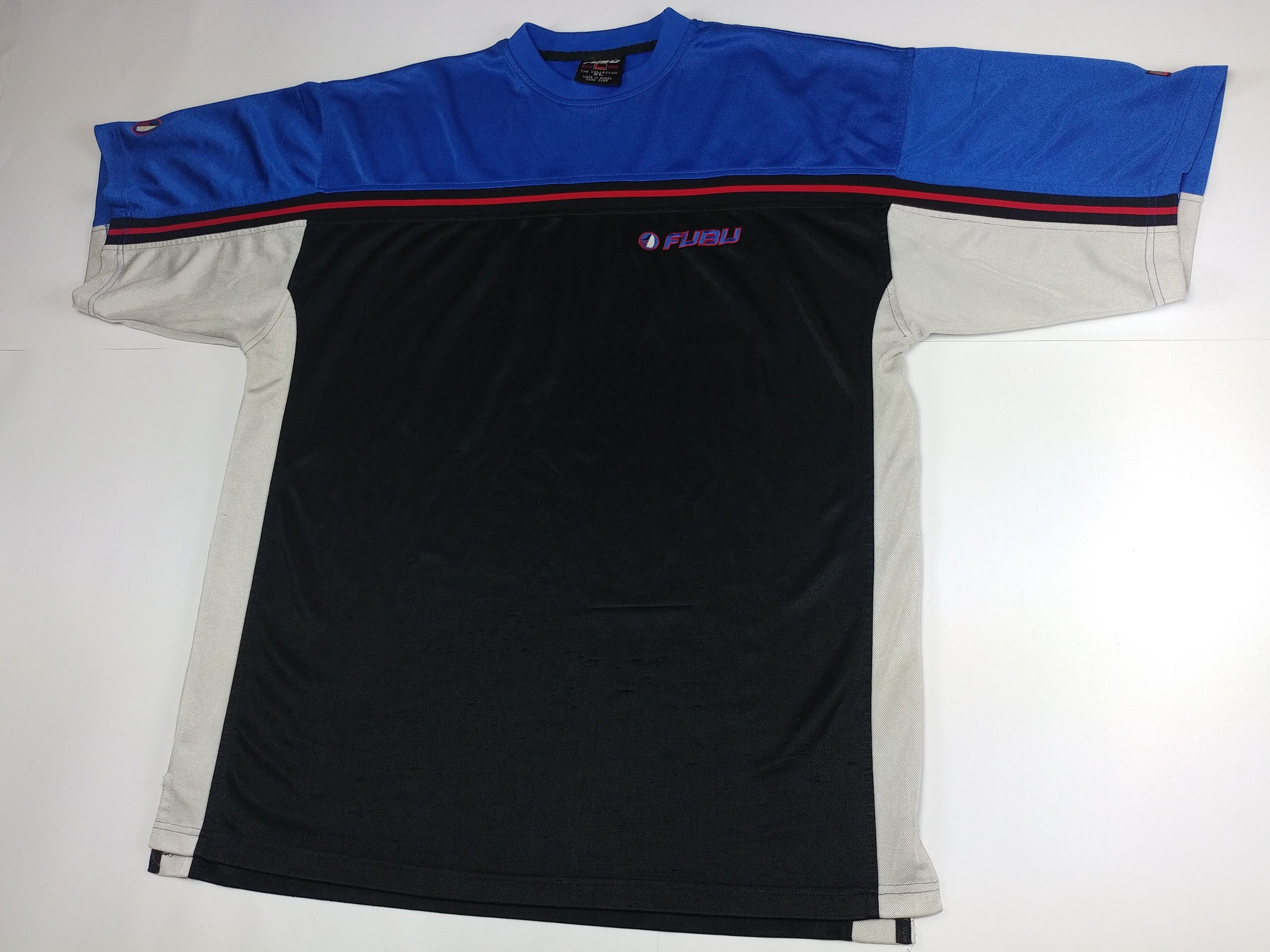 Fubu FUBU jersey, vintage hip hop t-shirt, 90s hip hop skater XL Size US XL / EU 56 / 4 - 4 Thumbnail