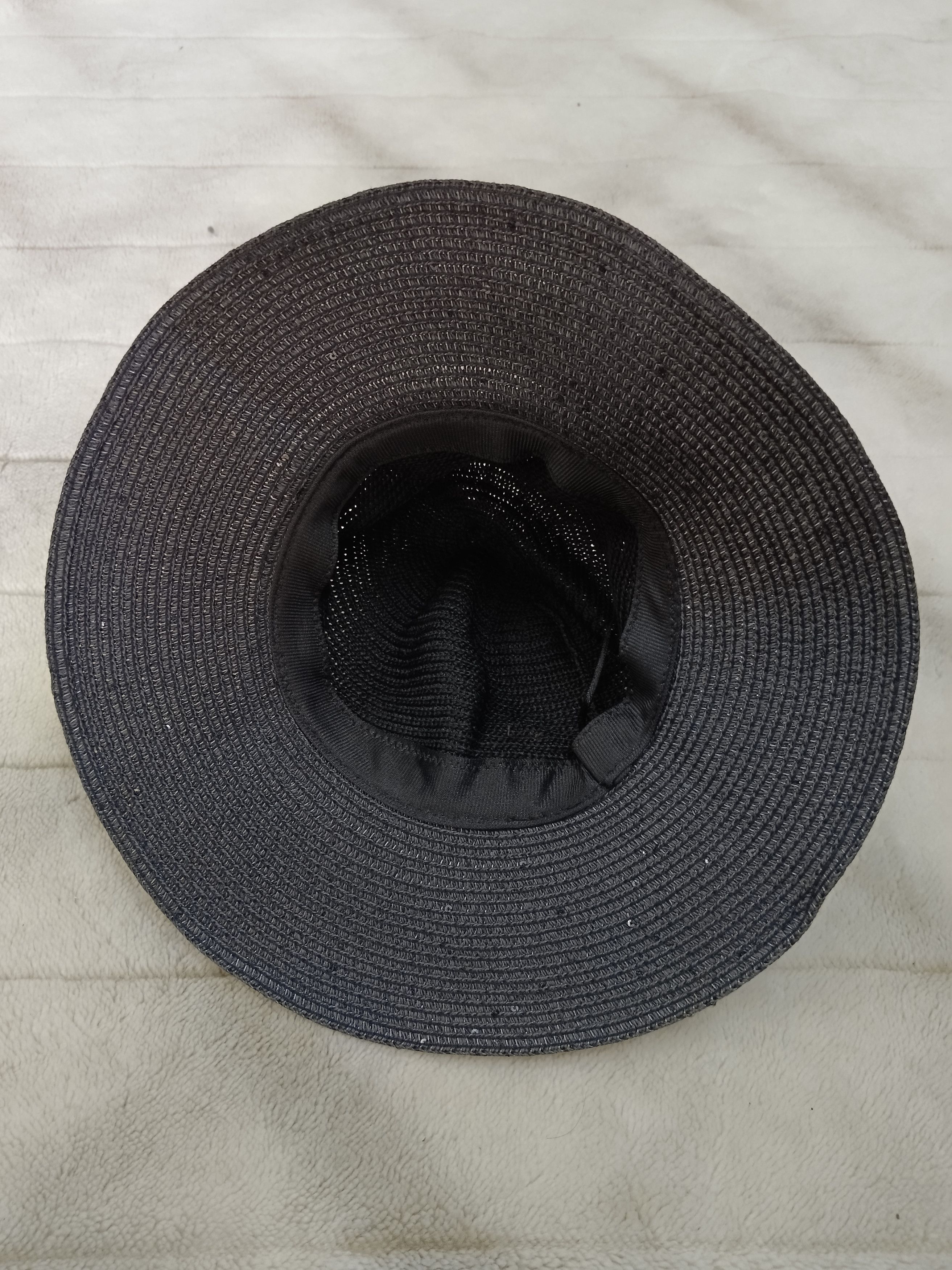 Chanel Chanel Authentic Wide-Brim Straw Hat(SIZE 56cm) Size ONE SIZE - 4 Thumbnail