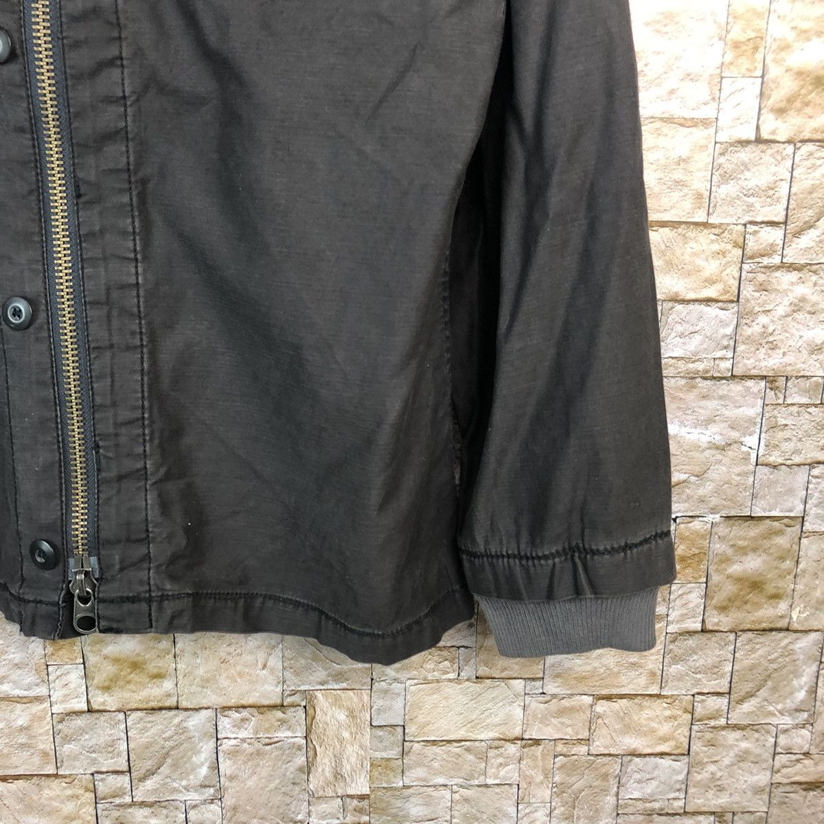 Japanese Brand Back Number Black Bombers Jacket #A839 Size US XL / EU 56 / 4 - 8 Thumbnail