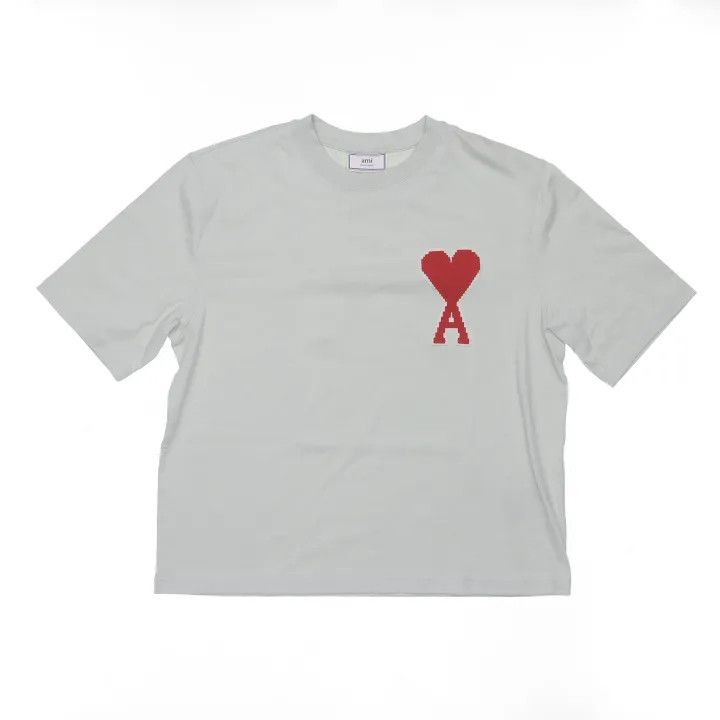 AMI AMI Heart Graphic Short Sleeve T-Shirt 0079 Size US L / EU 52-54 / 3 - 1 Thumbnail