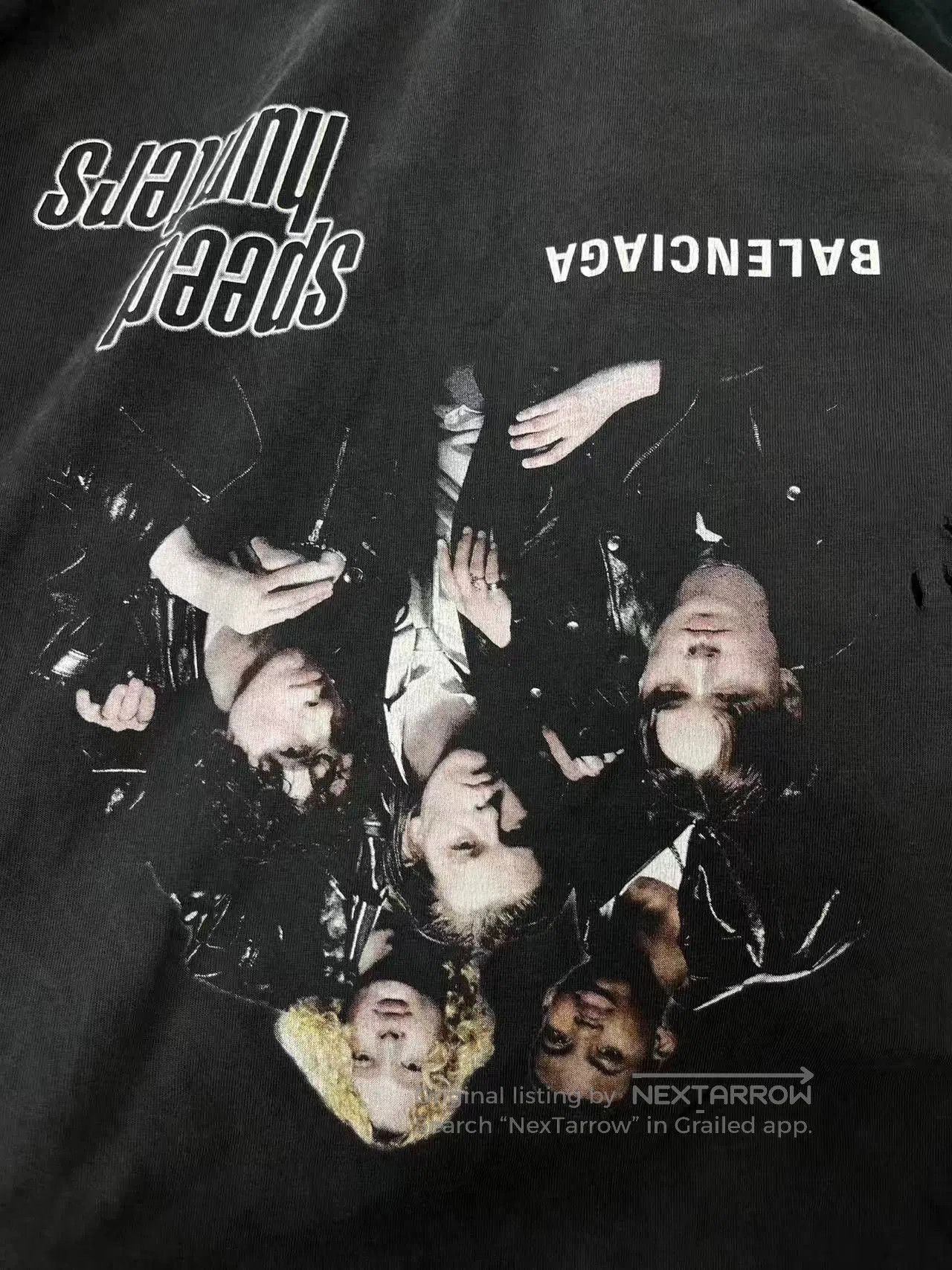 Balenciaga Balenciaga Inverted Logo Speed Hunter T-shirt. Size US M / EU 48-50 / 2 - 3 Thumbnail
