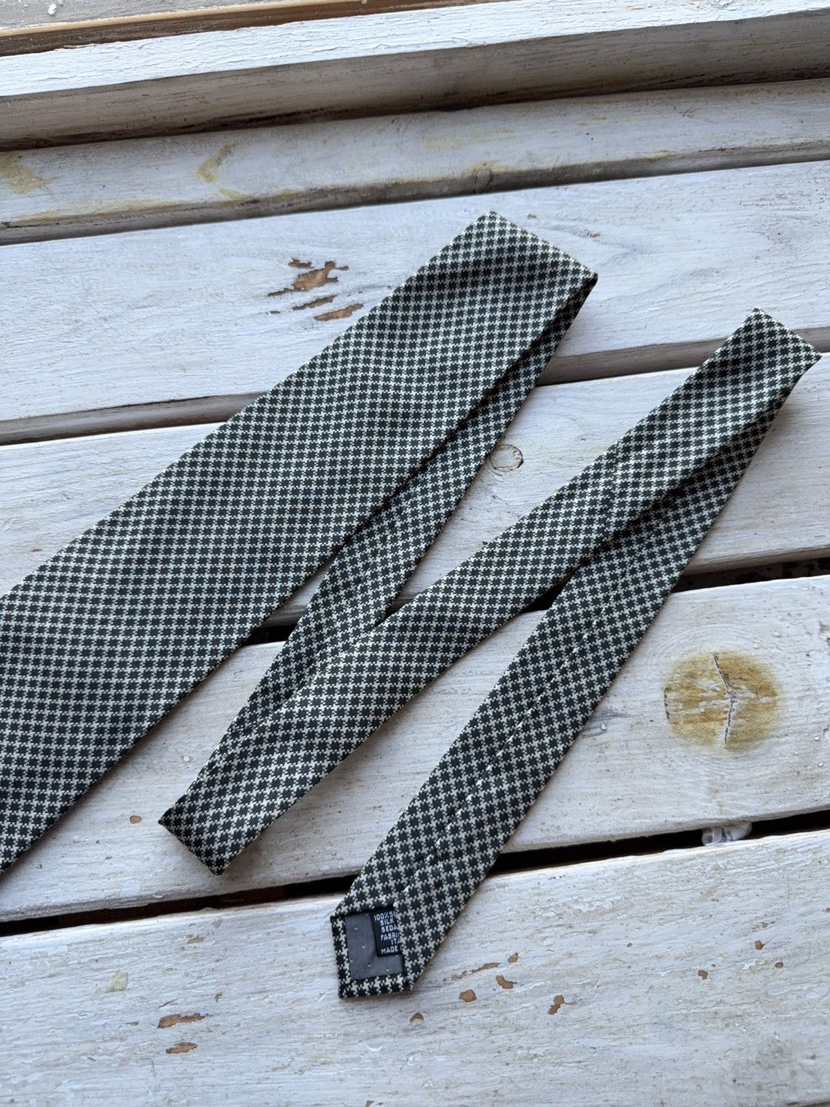 Designer × Gianfranco Ferre Designer Italian Silk Tie by Gianfranco Ferre Classic Check Size ONE SIZE - 3 Thumbnail