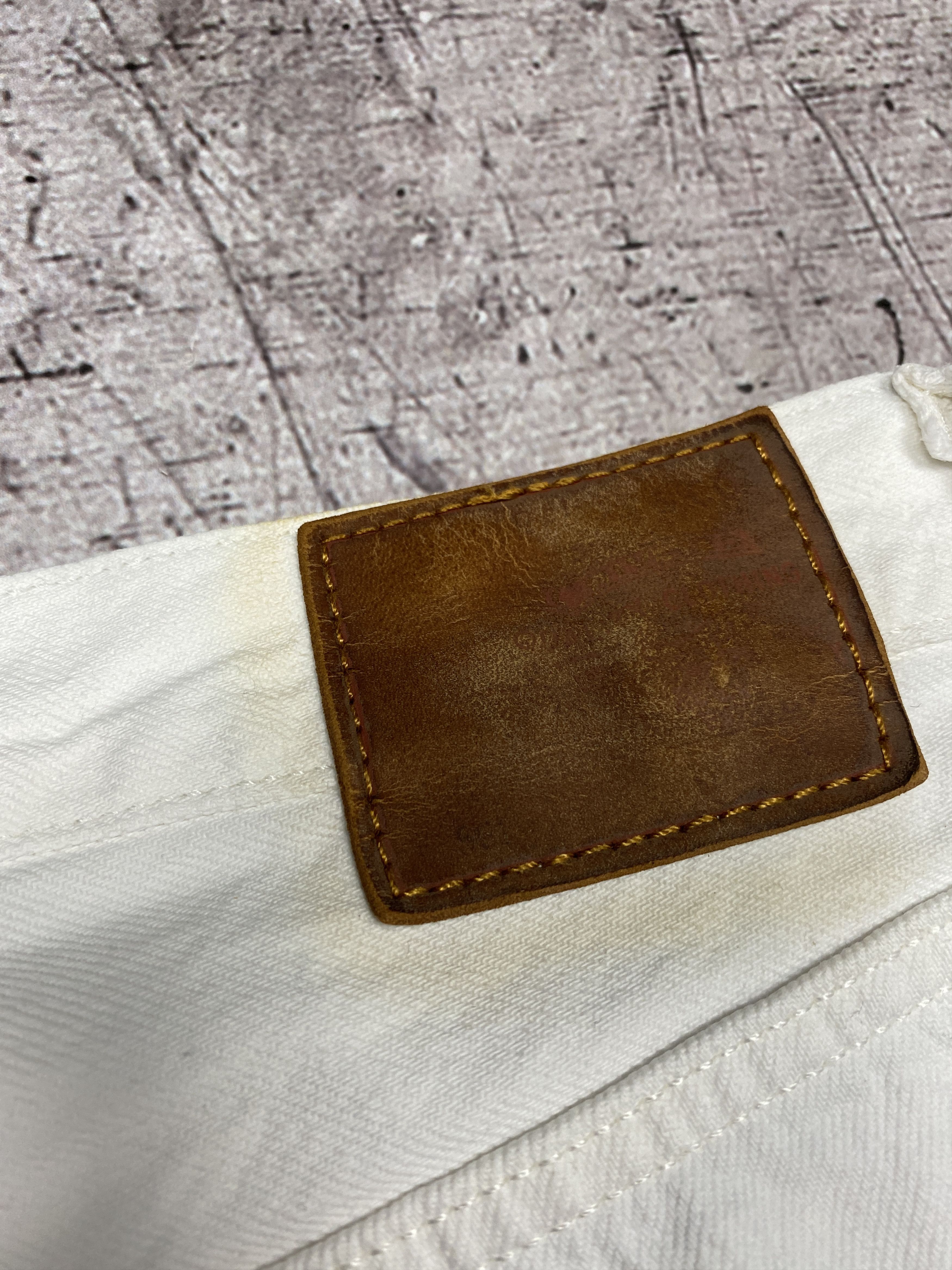 Levi's × Levi's Vintage Clothing Levis Womens White Denim Pants Jeans Size 27" / US 4 / IT 40 - 4 Thumbnail