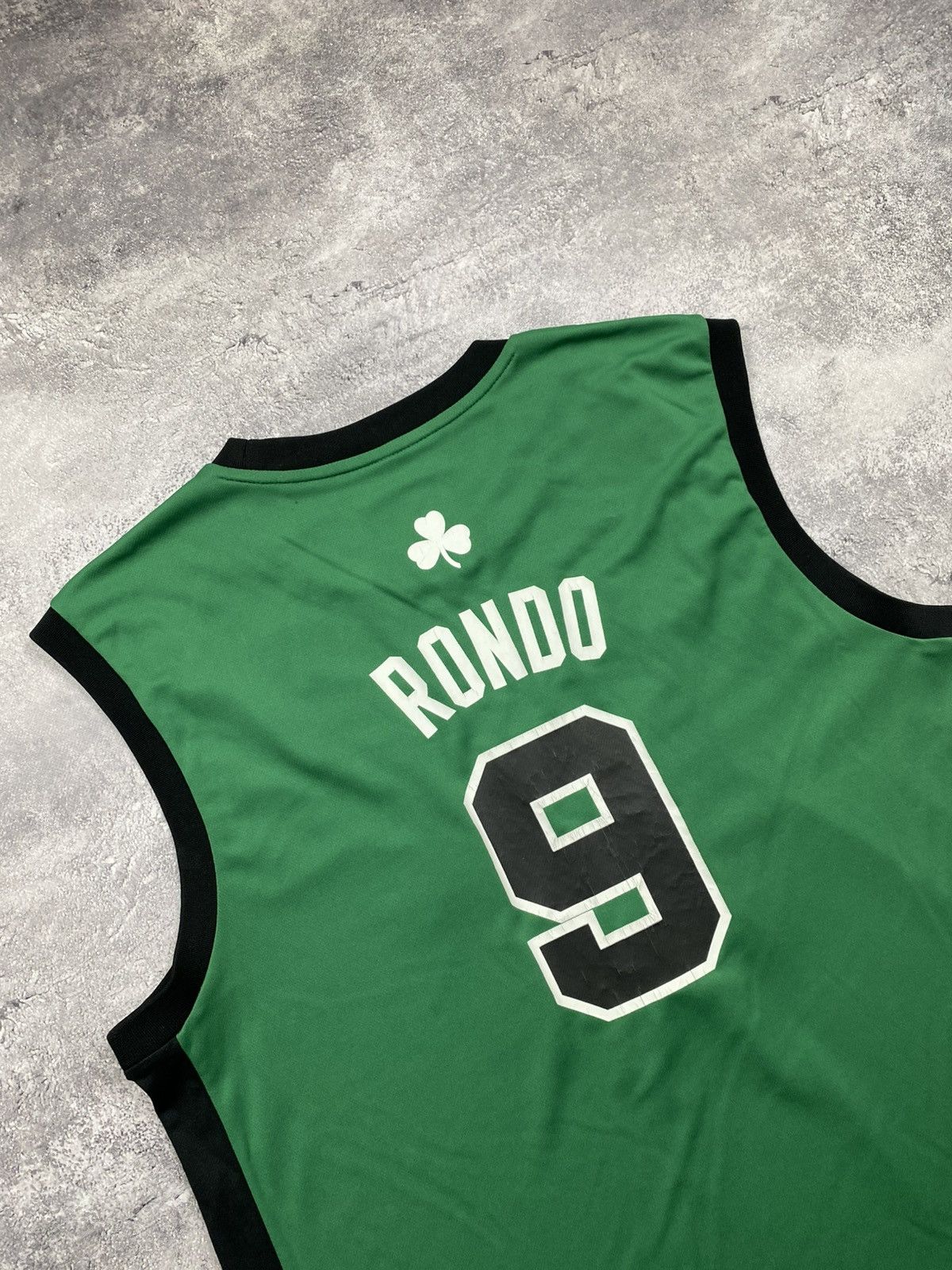 Adidas Adidas Boston Celtics Rondo 9 Jersey NBA Green Shirt Size US XL / EU 56 / 4 - 12 Thumbnail