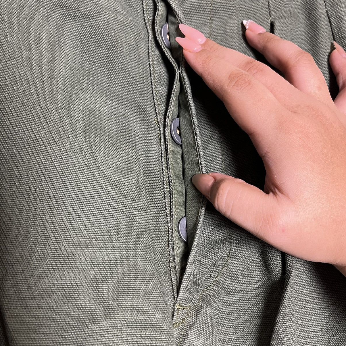 Nigel Cabourn Lybro by Nigel Cabourn Army Green Pleated Pants Size US 30 / EU 46 - 5 Thumbnail