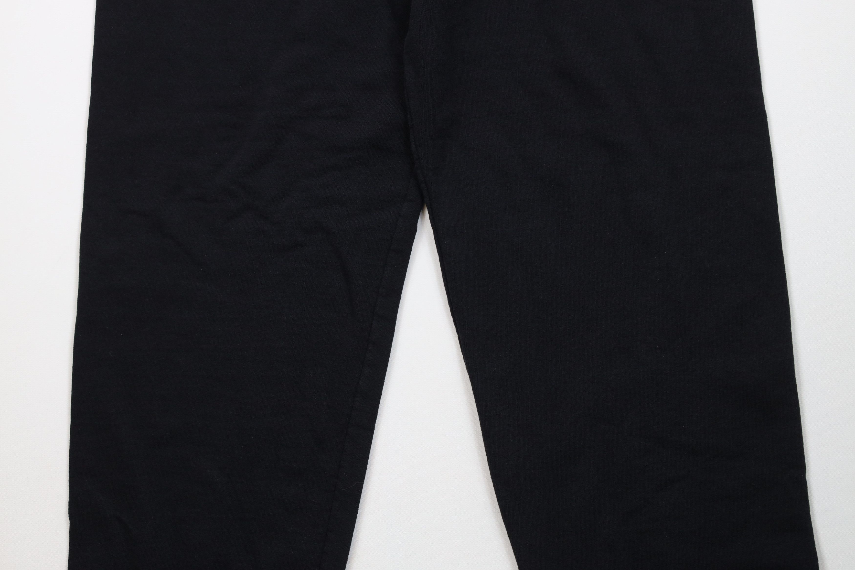 Vintage Vintage Y2K Streetwear Faded Blank Sweatpants Pants Black Size US 32 / EU 48 - 3 Thumbnail