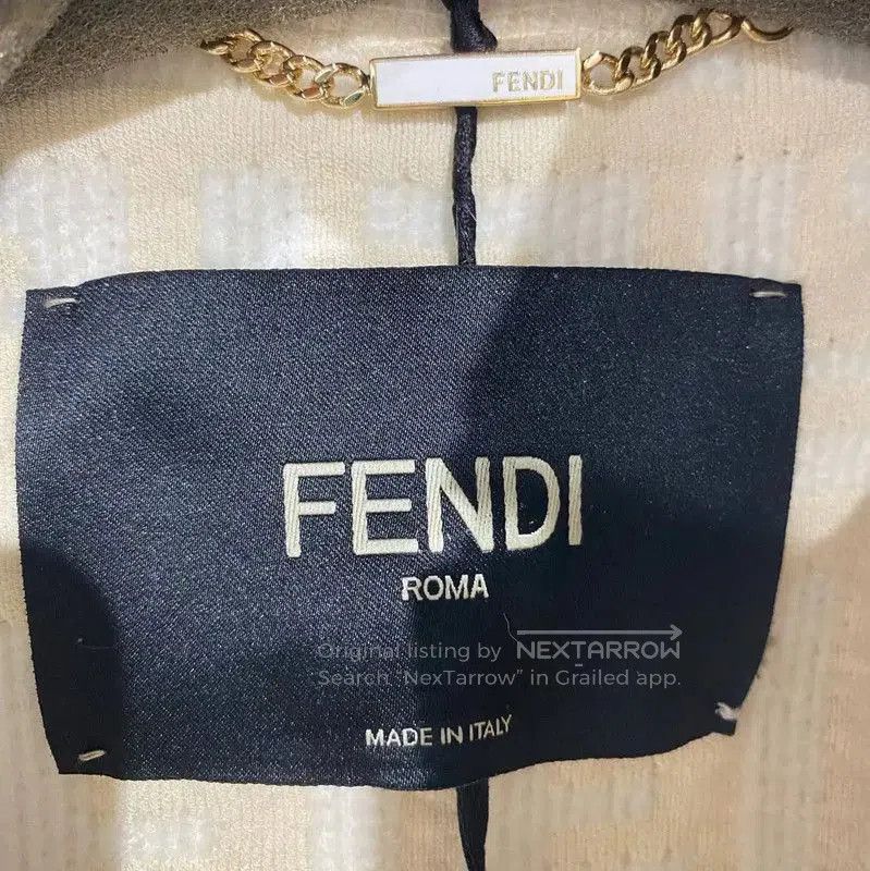 Fendi Fendi White Mink Fur Women's Jacket . Size S / US 4 / IT 40 - 3 Thumbnail