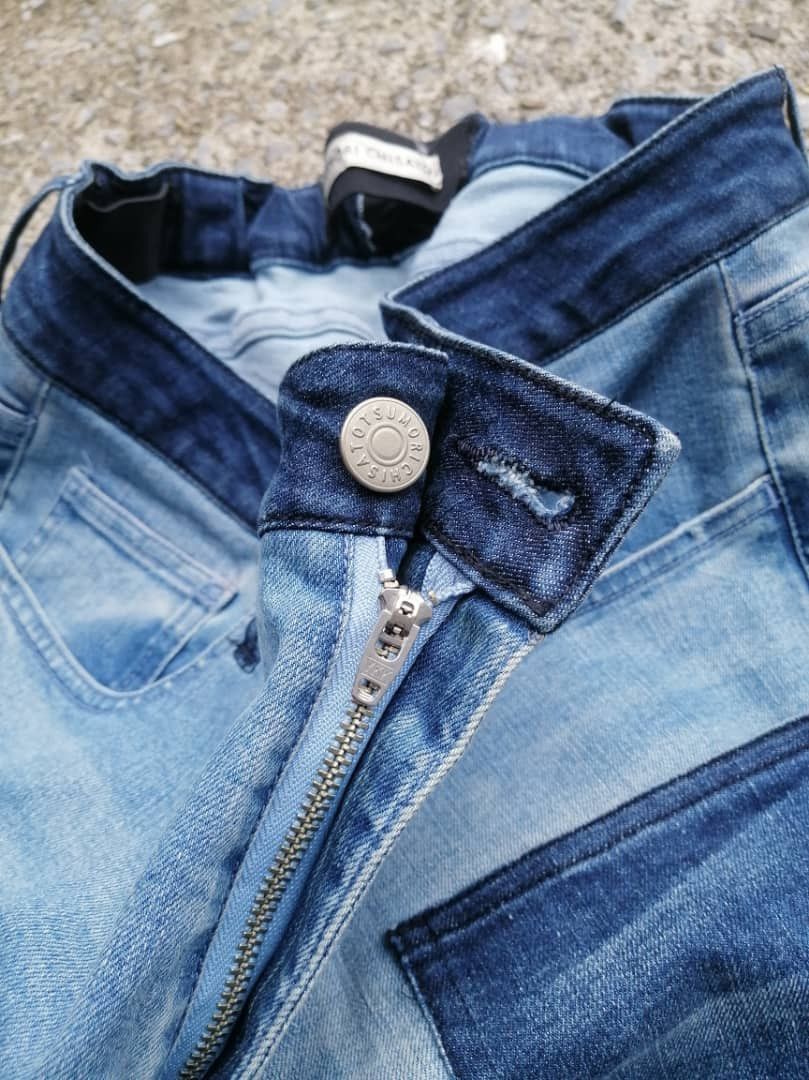 Issey Miyake × Japanese Brand × Tsumori Chisato Tsumori Chisato Nice Design Indigo Dye Denim Jeans Size US 28 / EU 44 - 9 Thumbnail