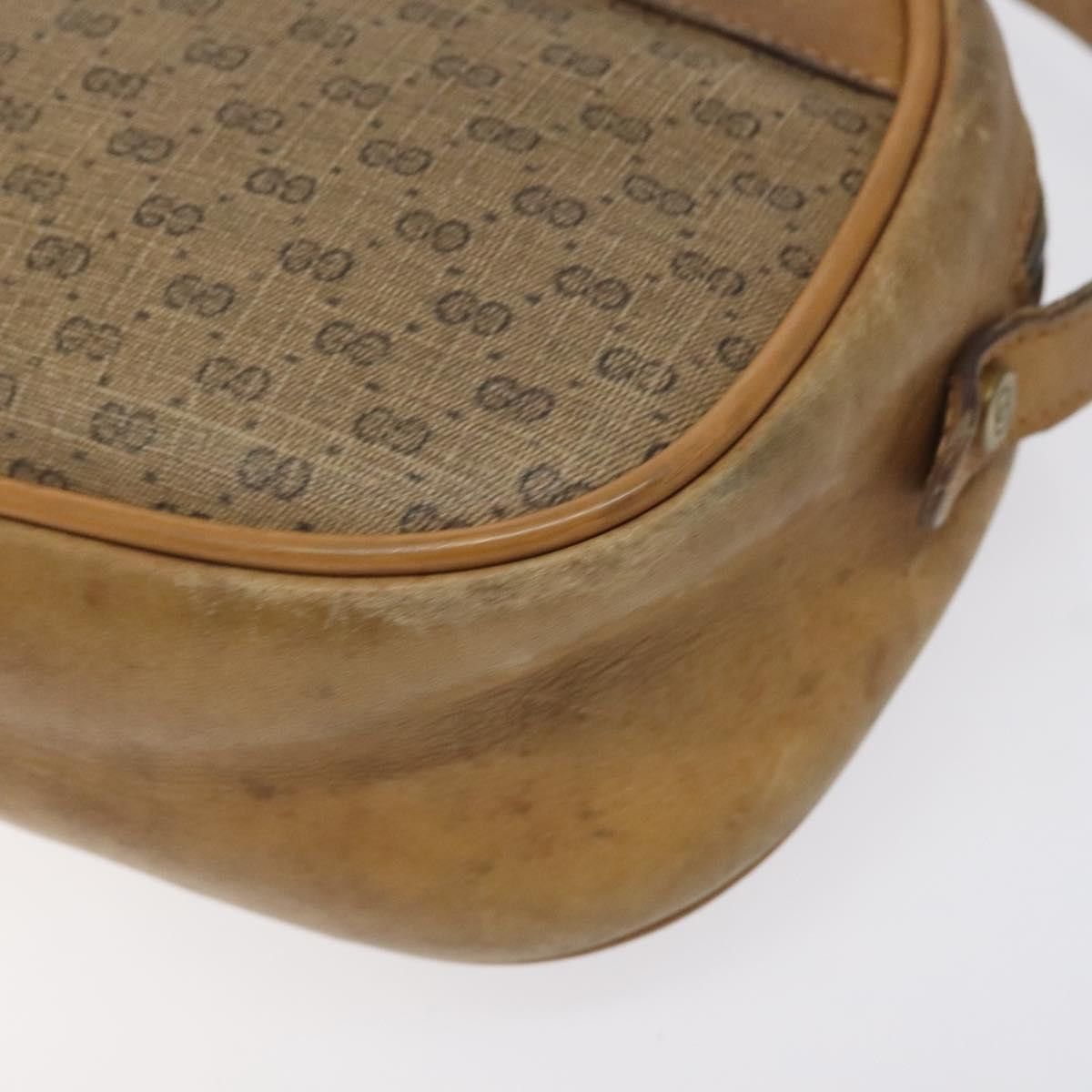 Gucci GUCCI Micro GG Supreme Shoulder Bag Pvc Beige Gold Size ONE SIZE - 10 Thumbnail