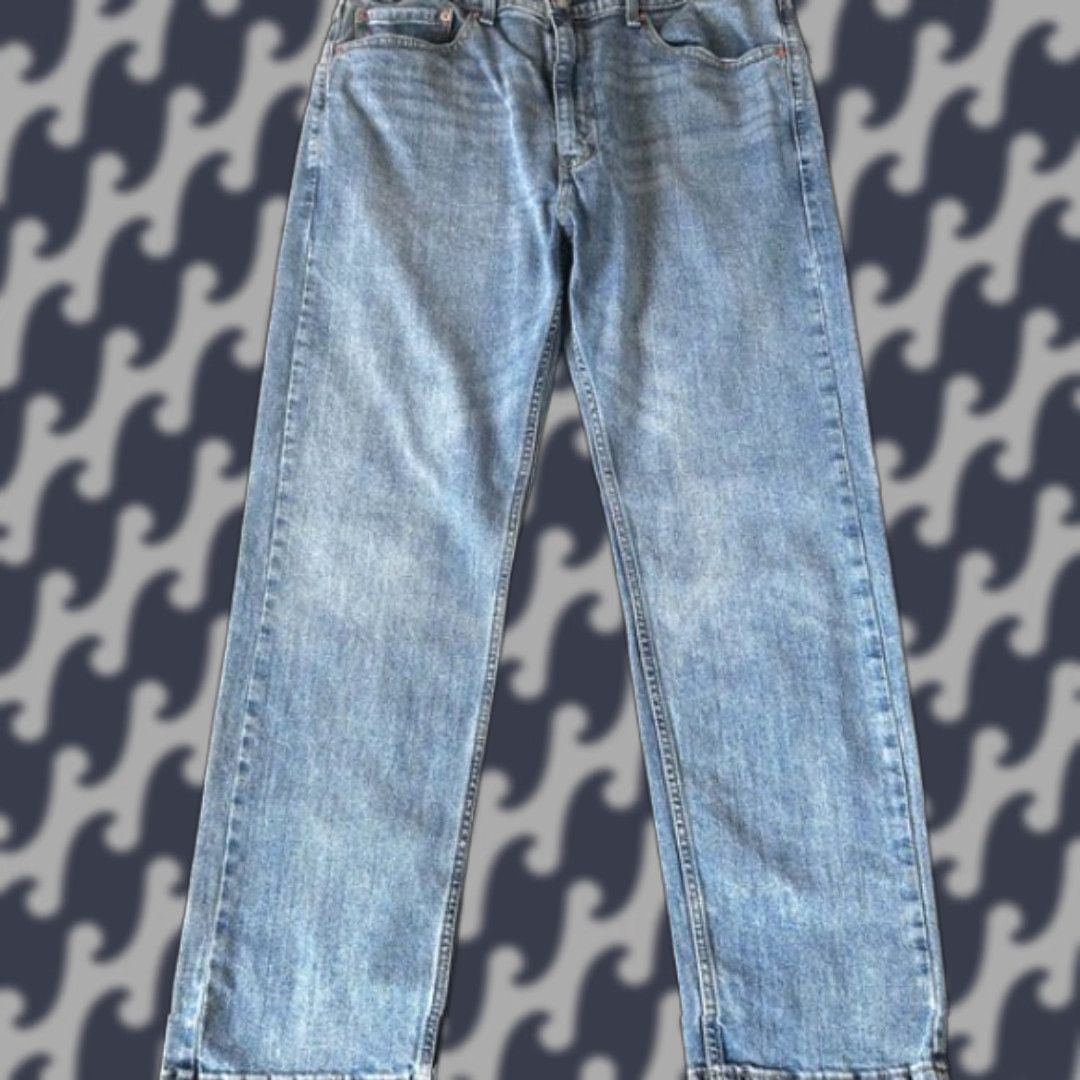 Levi's VINTAGE Levi's 505 Regular Fit Jeans Mens W36 L30 Blue Denim Straight 505 Jeans Mens Boys? Size US 36 / EU 52 - 1 Thumbnail