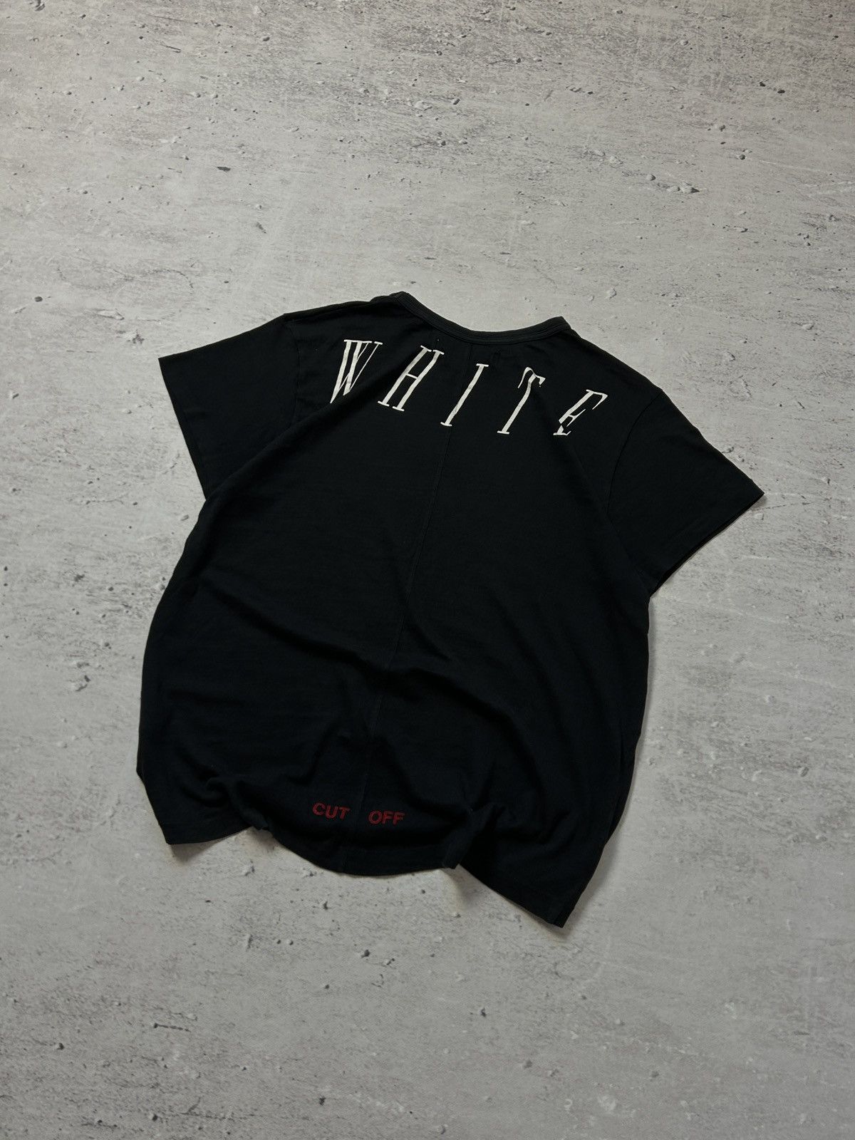 Off-White 💥Off White Virgil Abloh Othello’s Eagle Cut Off Big Logo Tee Size US M / EU 48-50 / 2 - 13 Thumbnail