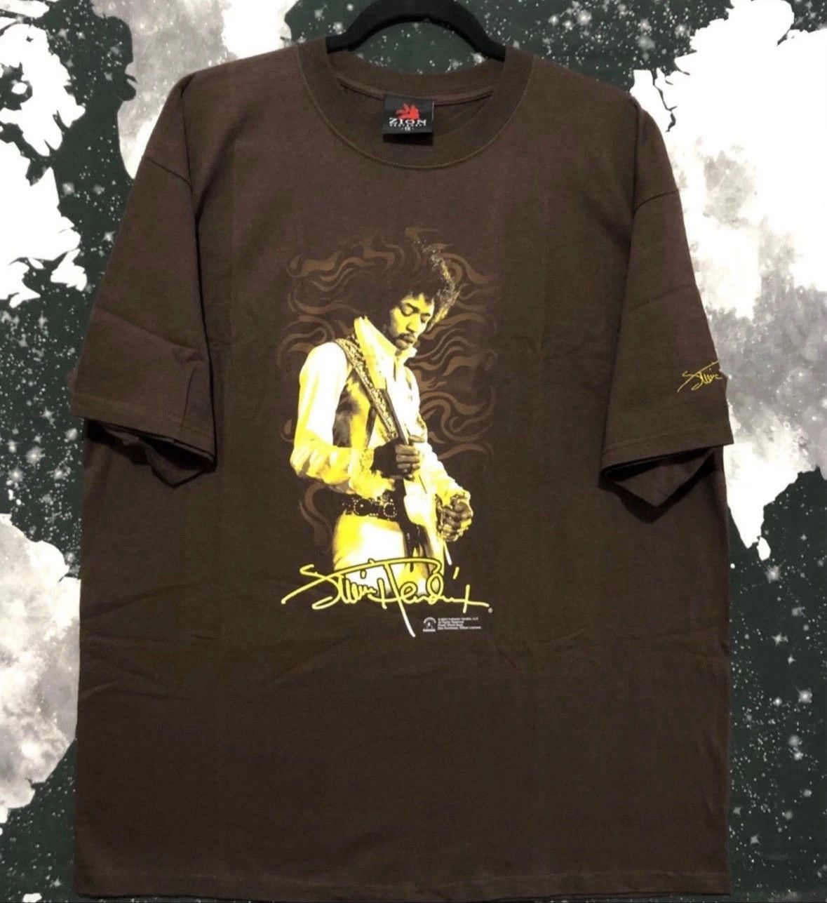 Zion Rootswear Jimi Hendrix Mens Graphic Shirt Size US XL / EU 56 / 4 - 1 Thumbnail