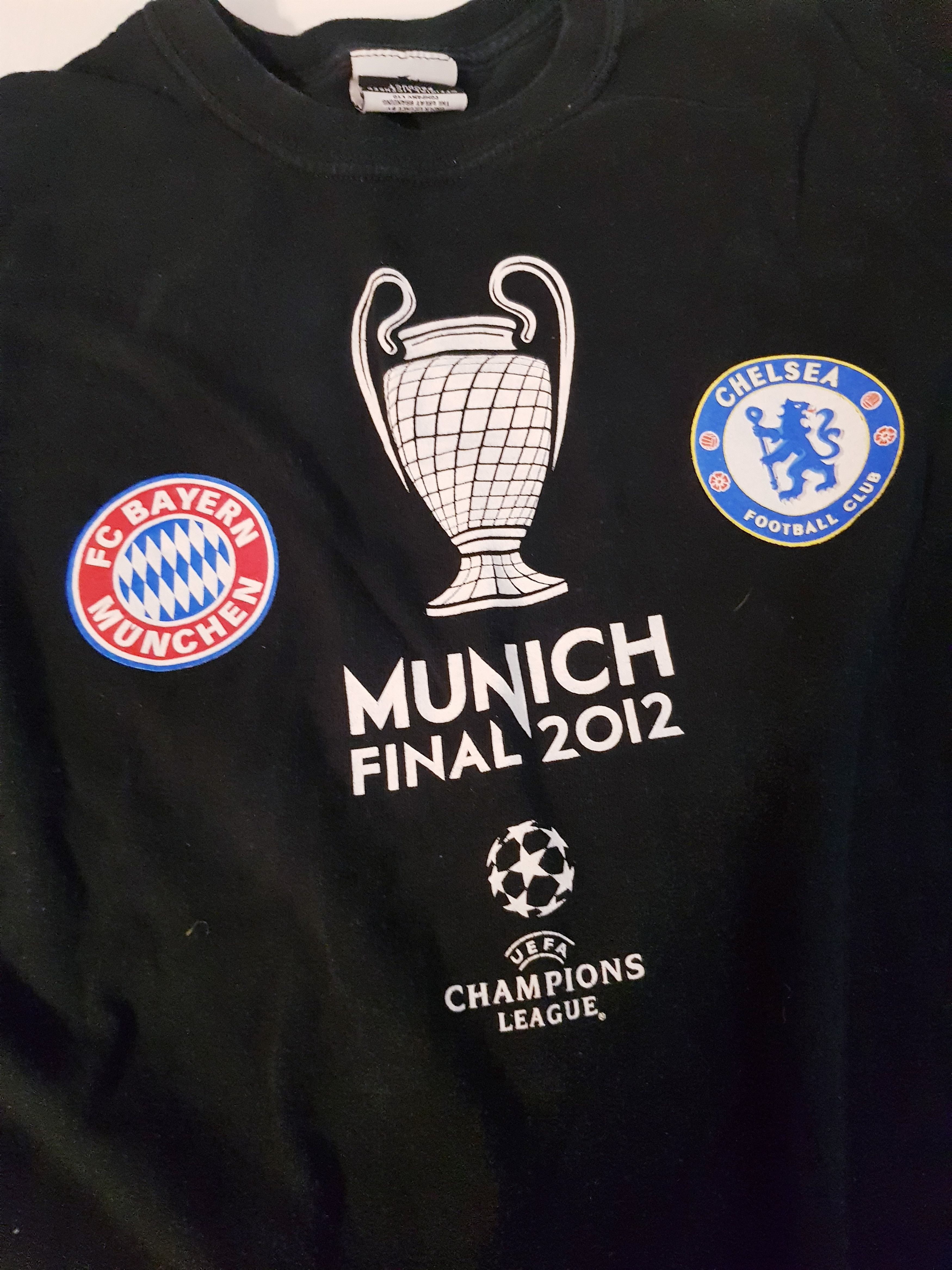 UEFA UEFA Champions League Munich Final 2012 Tee Bayern Chelsea Size US XXL / EU 58 / 5 - 3 Thumbnail