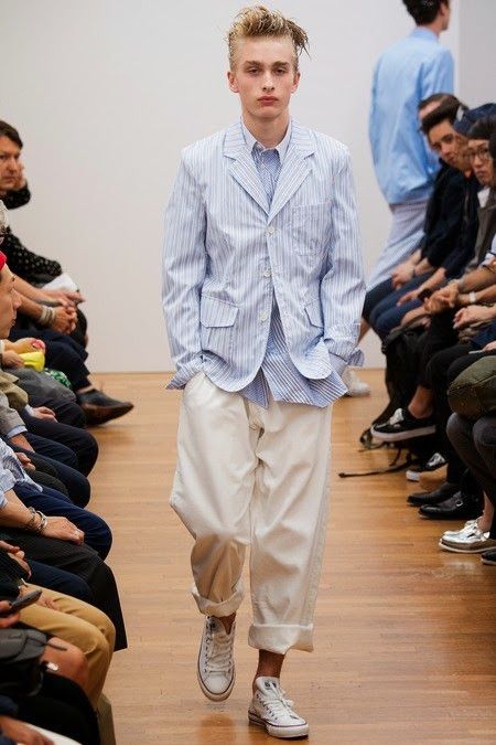 Comme des Garcons SHIRT COMME des GARCONS SHIRT Twisted Stripe Shirt AD2015 Size US M / EU 48-50 / 2 - 8 Thumbnail