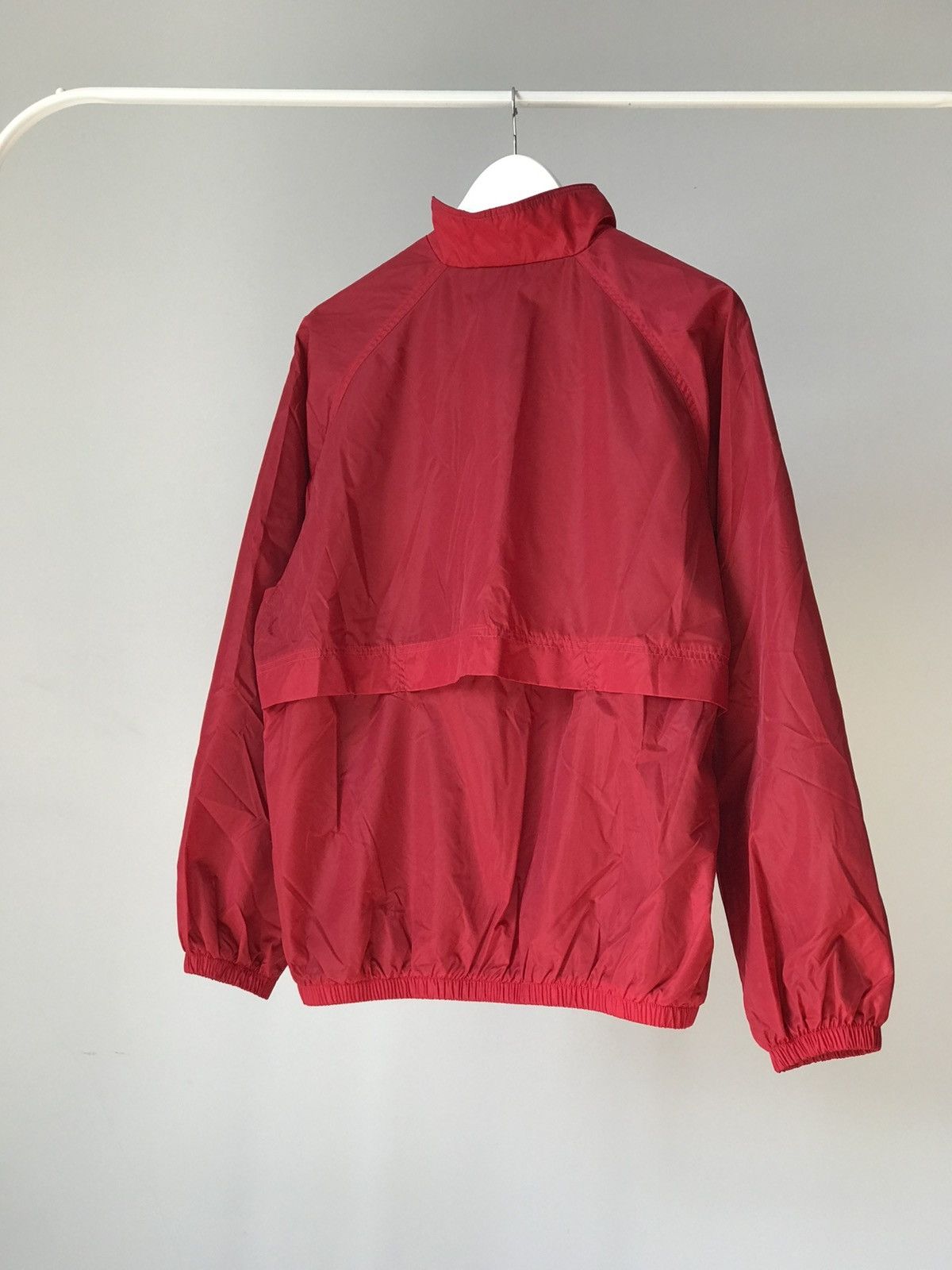 Nike VINTAGE NIKE NYLON JACKET WINDBREAKER Y2K DRILL HOT RED Size US S / EU 44-46 / 1 - 2 Thumbnail
