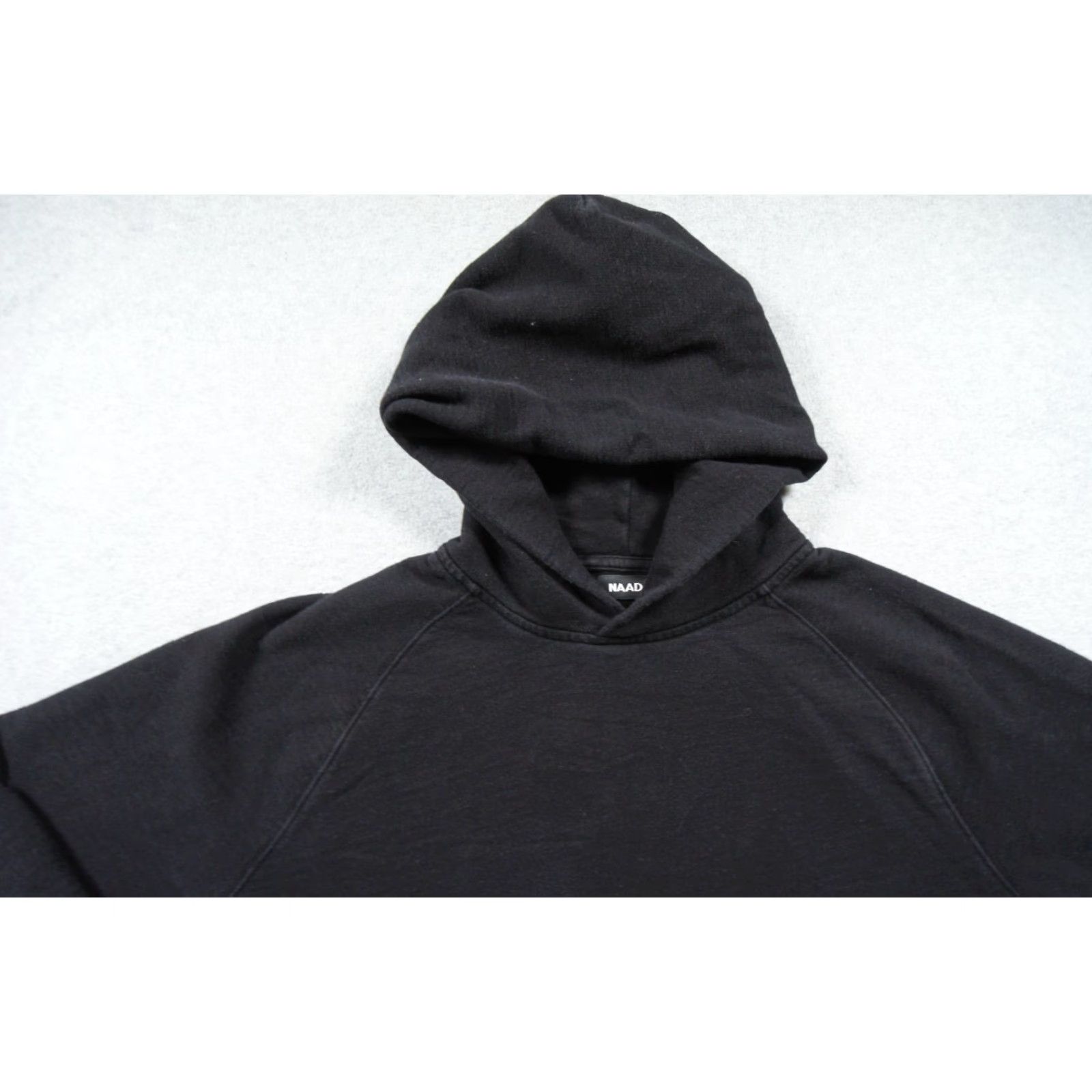 NAADAM Naadam Sweatshirt Womens Medium Black Hoodie Pullover Sweater Casual Size M / US 6-8 / IT 42-44 - 2 Thumbnail