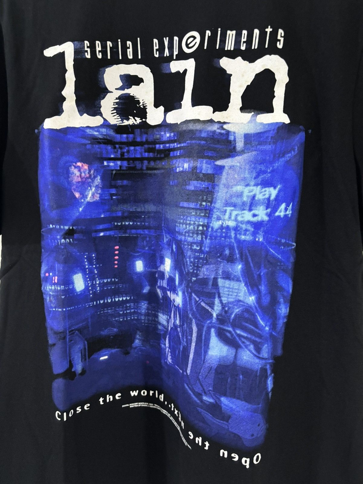 Anime × Japanese Brand SERIAL EXPERIMENTAL LAIN SHIRT BOOTLEG Size US L / EU 52-54 / 3 - 2 Thumbnail