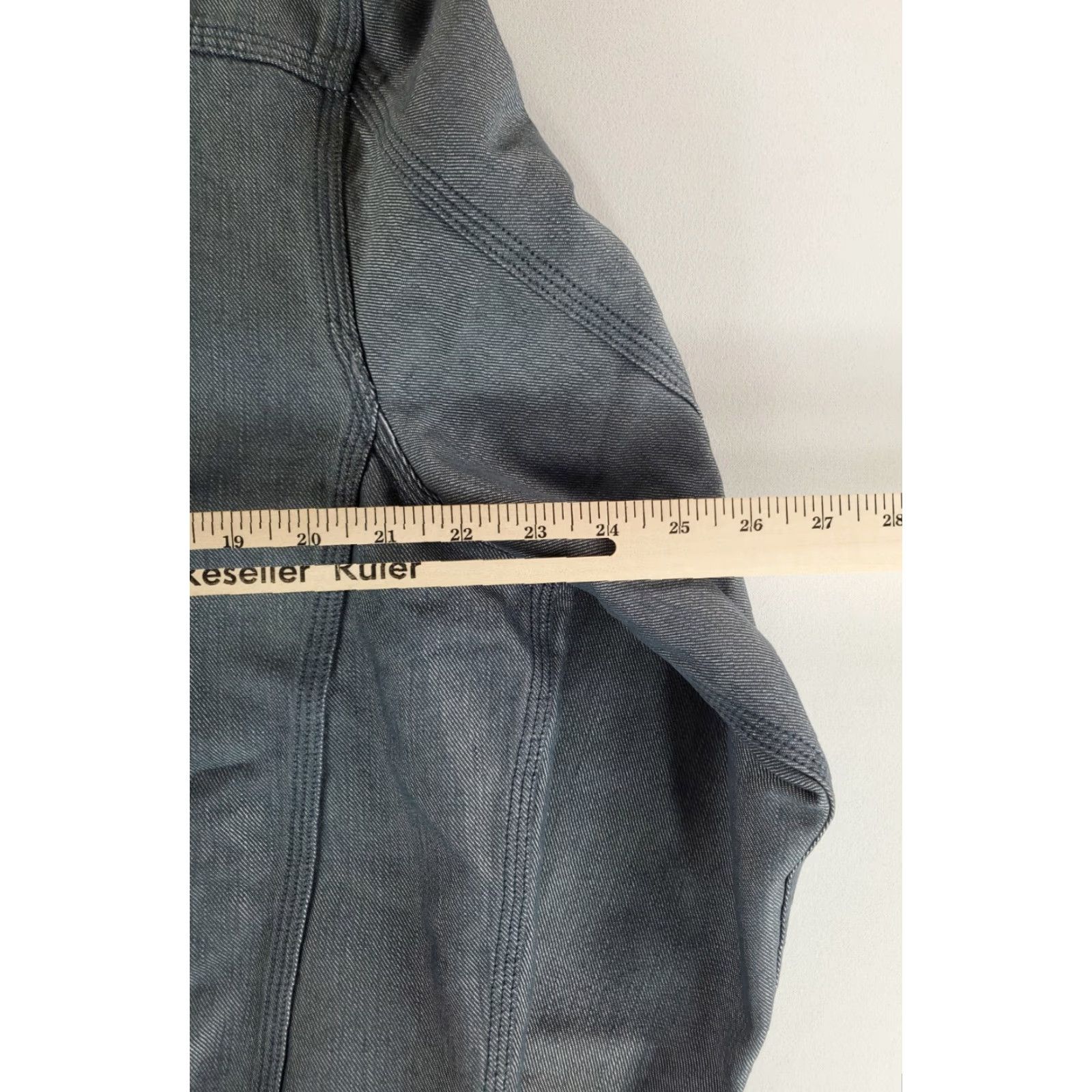 Guess VINTAGE Guess Denim Jean Jacket 90s Blue Gray Mens M Trucker Jacket Size US M / EU 48-50 / 2 - 5 Thumbnail