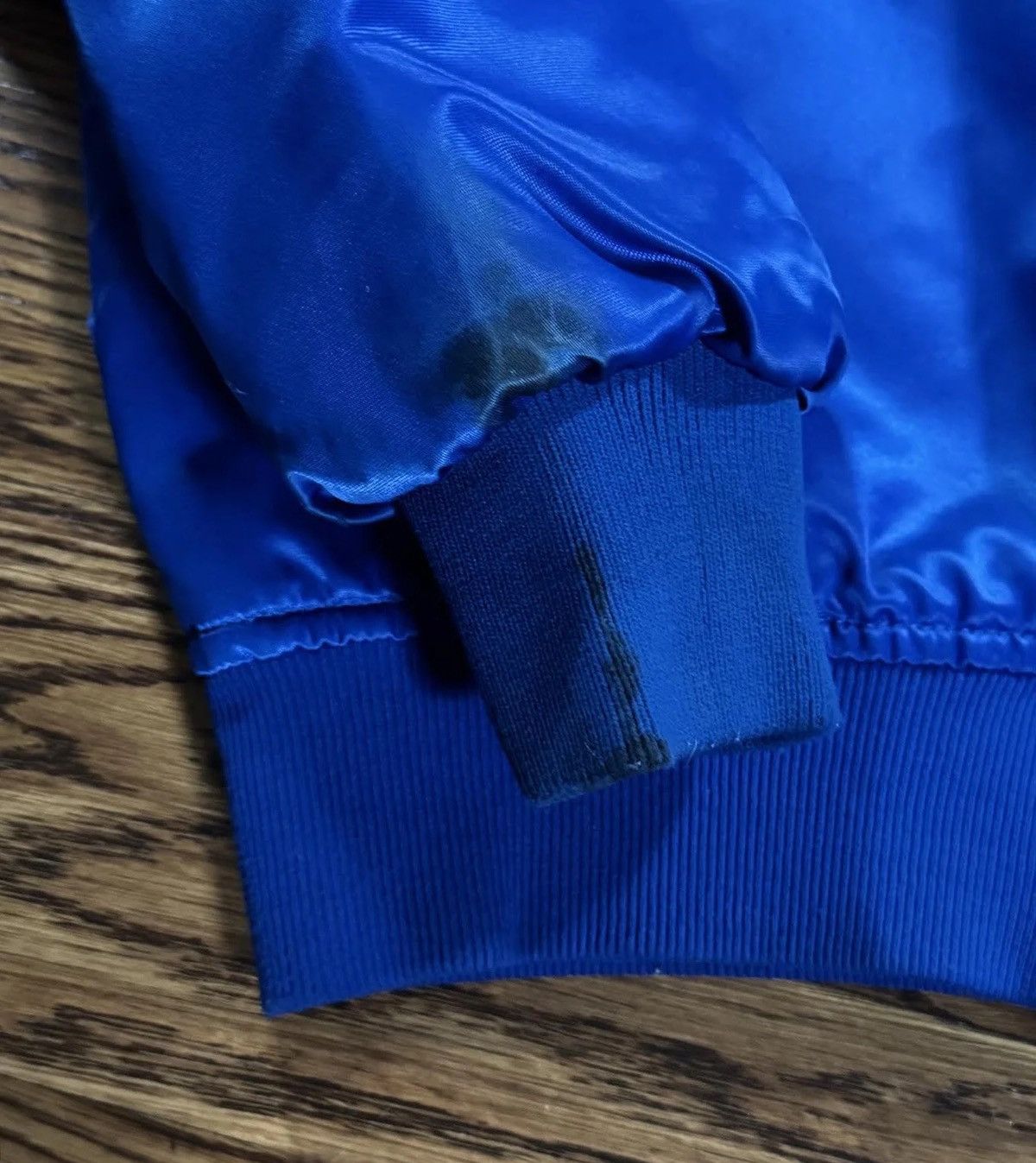 Starter Vintage Starter New York Giants Satin Jacket (Size L) Size US L / EU 52-54 / 3 - 3 Thumbnail