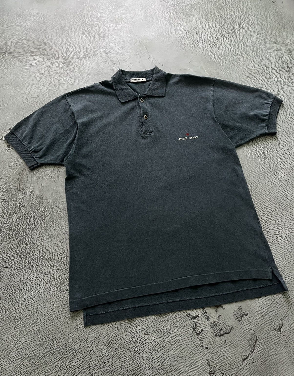 Stone Island Stone Island Marina 80s Archival Vintage Polo T-Shirt Blue Size US M / EU 48-50 / 2 - 1 Thumbnail