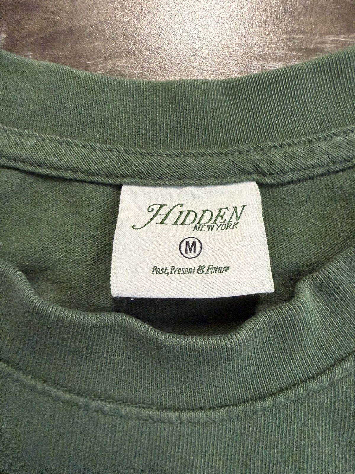 HIDDEN Hidden Green N.E.R.D. Brain Logo Tee Size US M / EU 48-50 / 2 - 2 Thumbnail