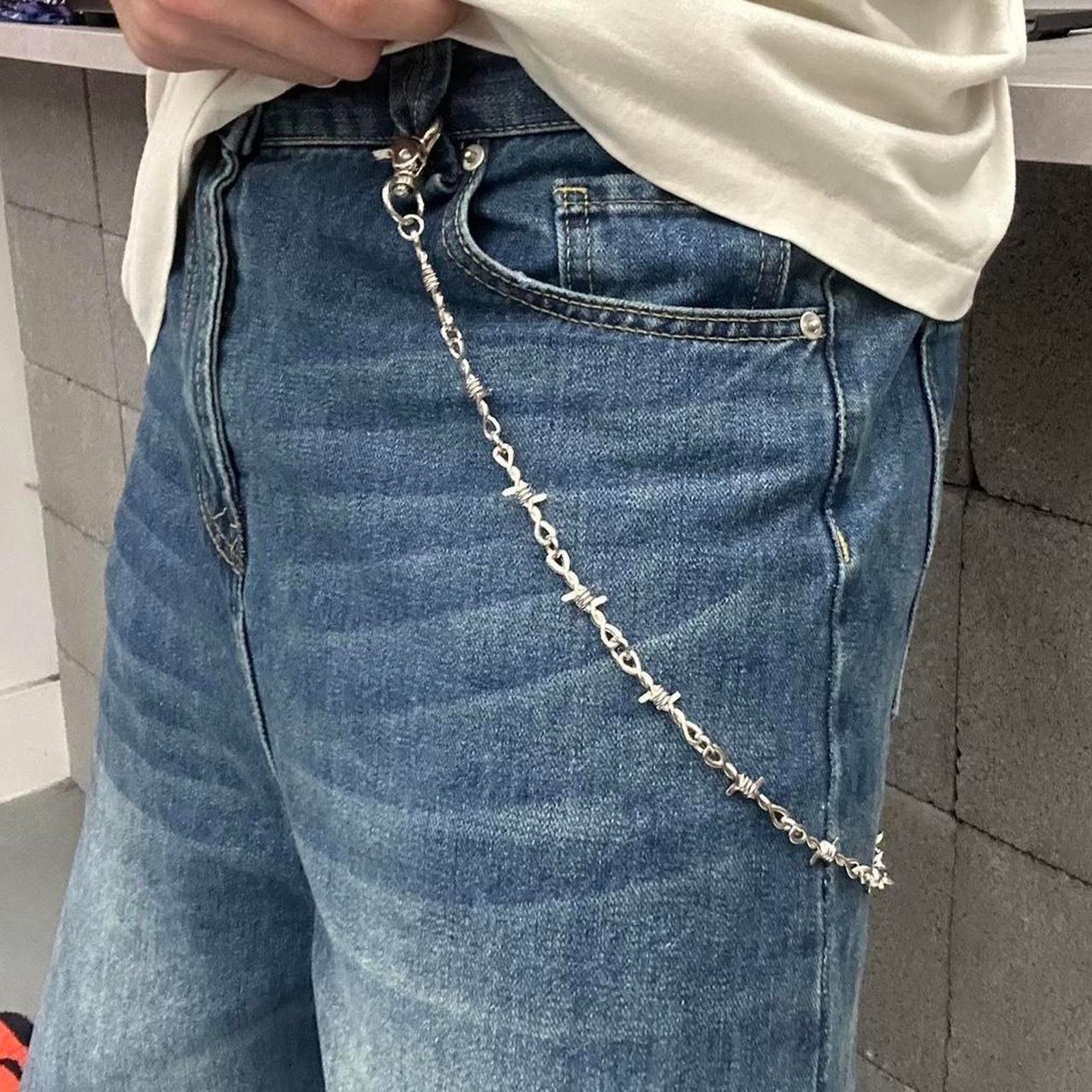Other Y2k style metal barb wire Size ONE SIZE - 1 Thumbnail