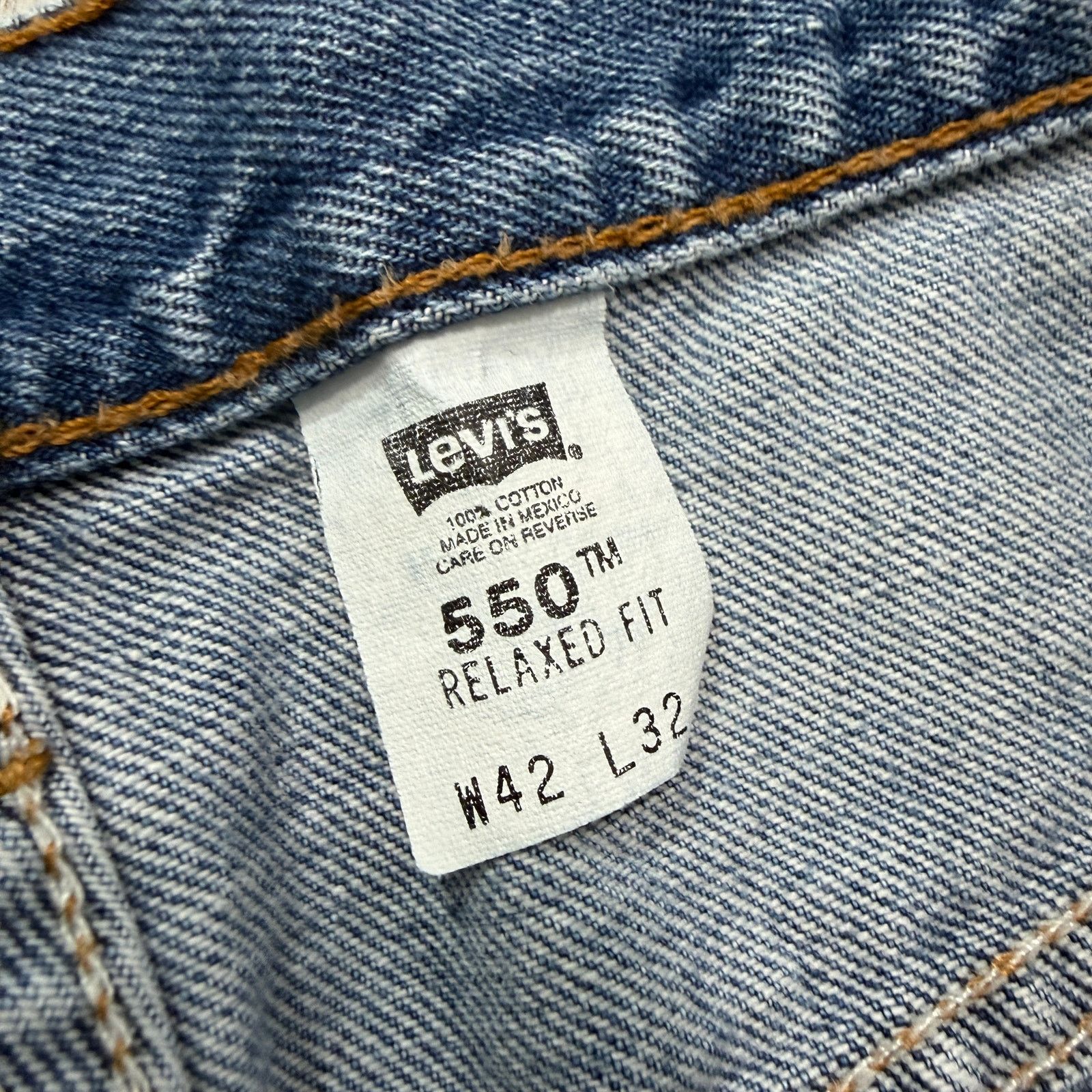 Levi's Vintage Levis 505 Regular Fit Straight Leg Jeans Men's 42x32 Size US 42 / EU 58 - 5 Thumbnail