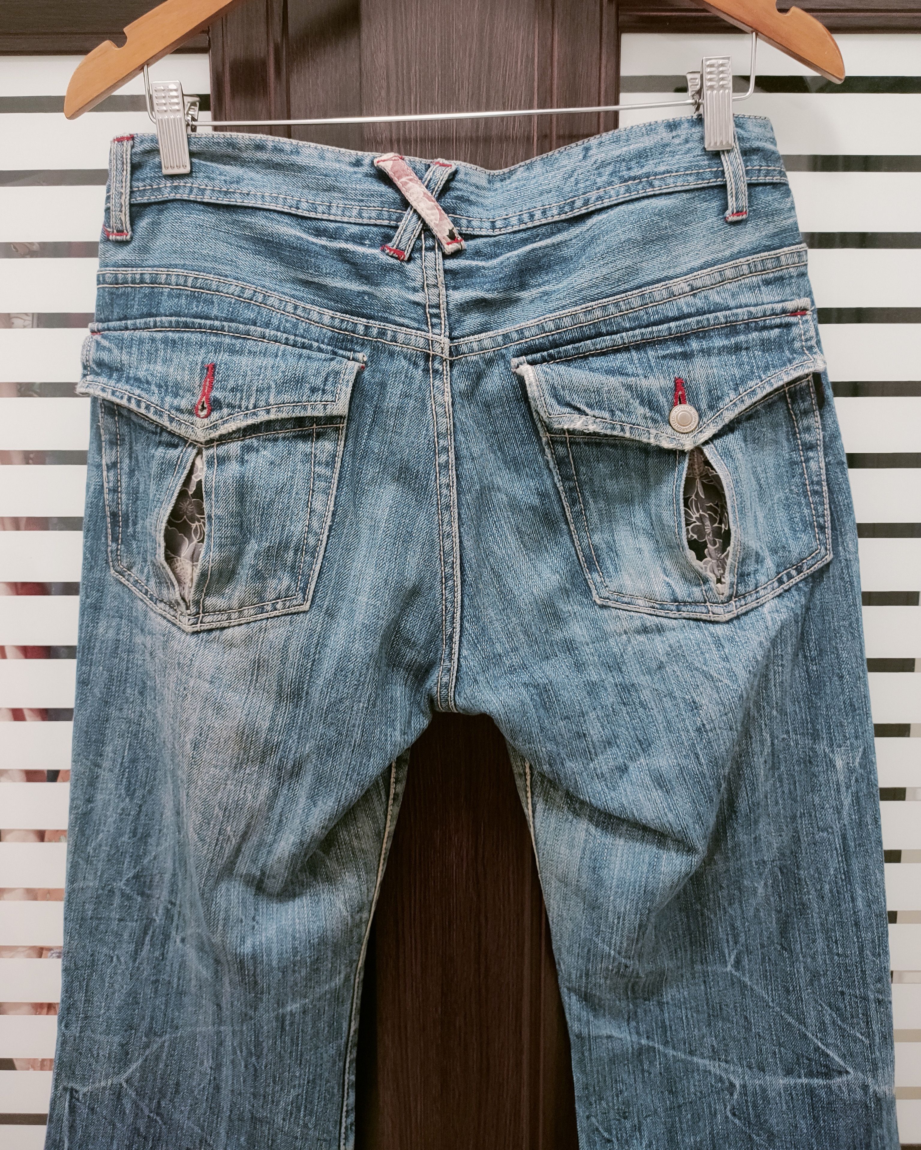 If Six Was Nine × Japanese Brand 🔥Flared Bootcut Wild Khakis Japanese Brand🔥 Size US 30 / EU 46 - 7 Thumbnail