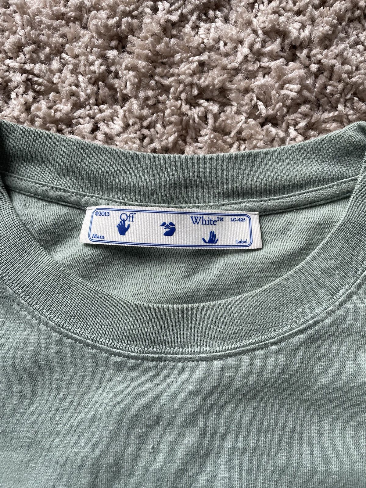 Balenciaga × Off-White Off White Graffiti Oversized Tee Big logo 2021 Spring Summer Size US L / EU 52-54 / 3 - 7 Thumbnail