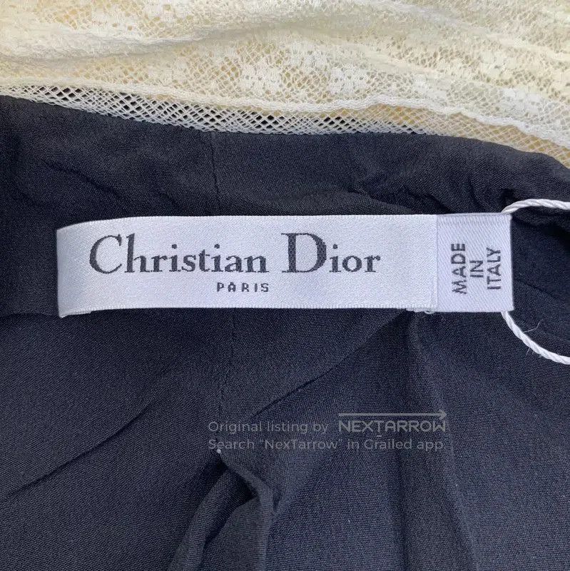 Dior Dior Black Cotton Casual Pants XS Size . Size 22" - 7 Thumbnail